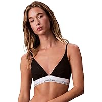 Calvin Klein Donna Reggiseno a Triangolo Unlined con Fascia con Logo