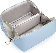 KALIDI Large Capacity Cosmetic Bag Ladies Pencil Case Make Up Bag Makeup Bag Pencil Case Cosmetic Travel Pouch, Blue 2, Fashion