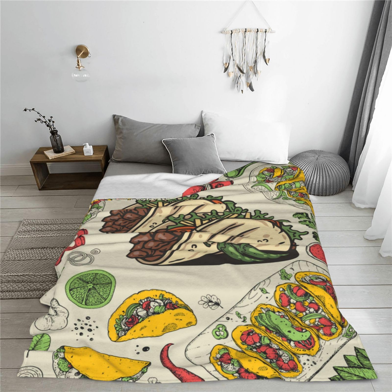 Coperta per bambini, in pile di flanella, super morbida, calda e accogliente, per divano, letto, viaggio, regalo di compleanno, per ragazze, ragazzi e adulti, 127 x 152,4 cm