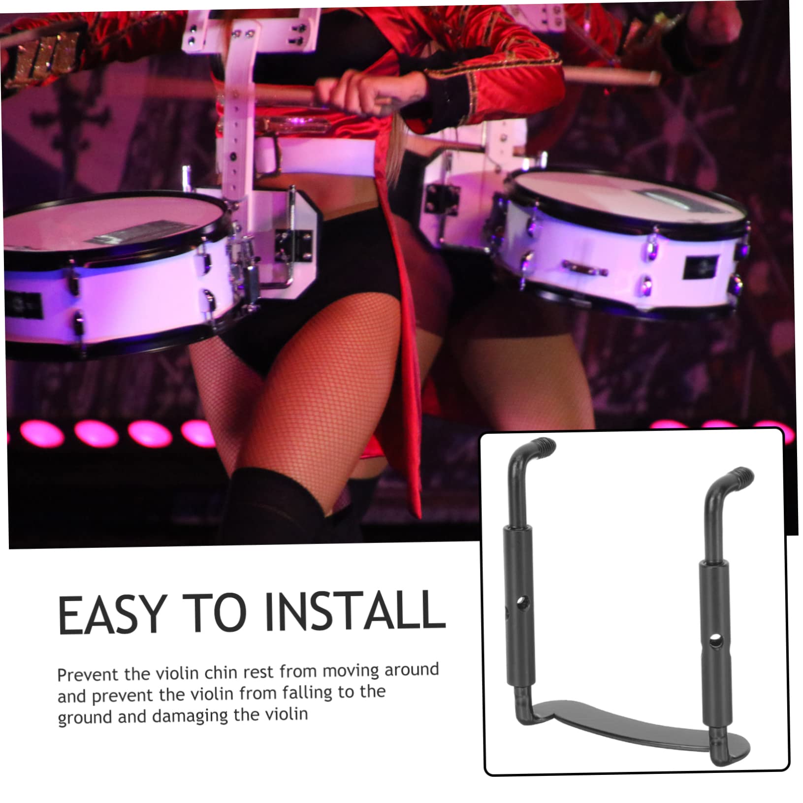 SWOOMEY Professional Violin Chin Rest Screw Durable Chin Rest Screws for Enhanced Stability and Easy Installation Essential Musical Instrument Accessory for Violinists