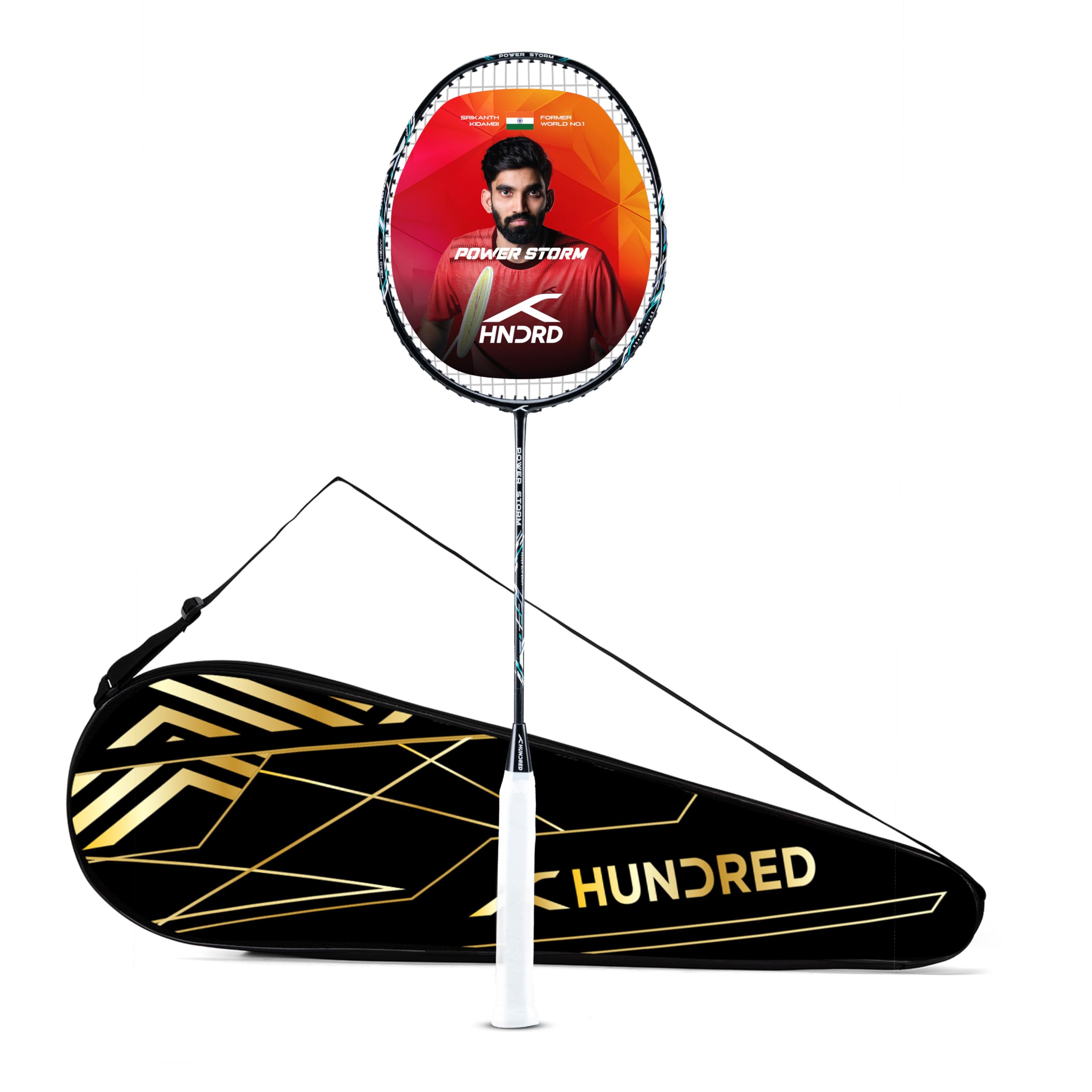 Hundred Power Storm Badminton Racket - Attack! -1
