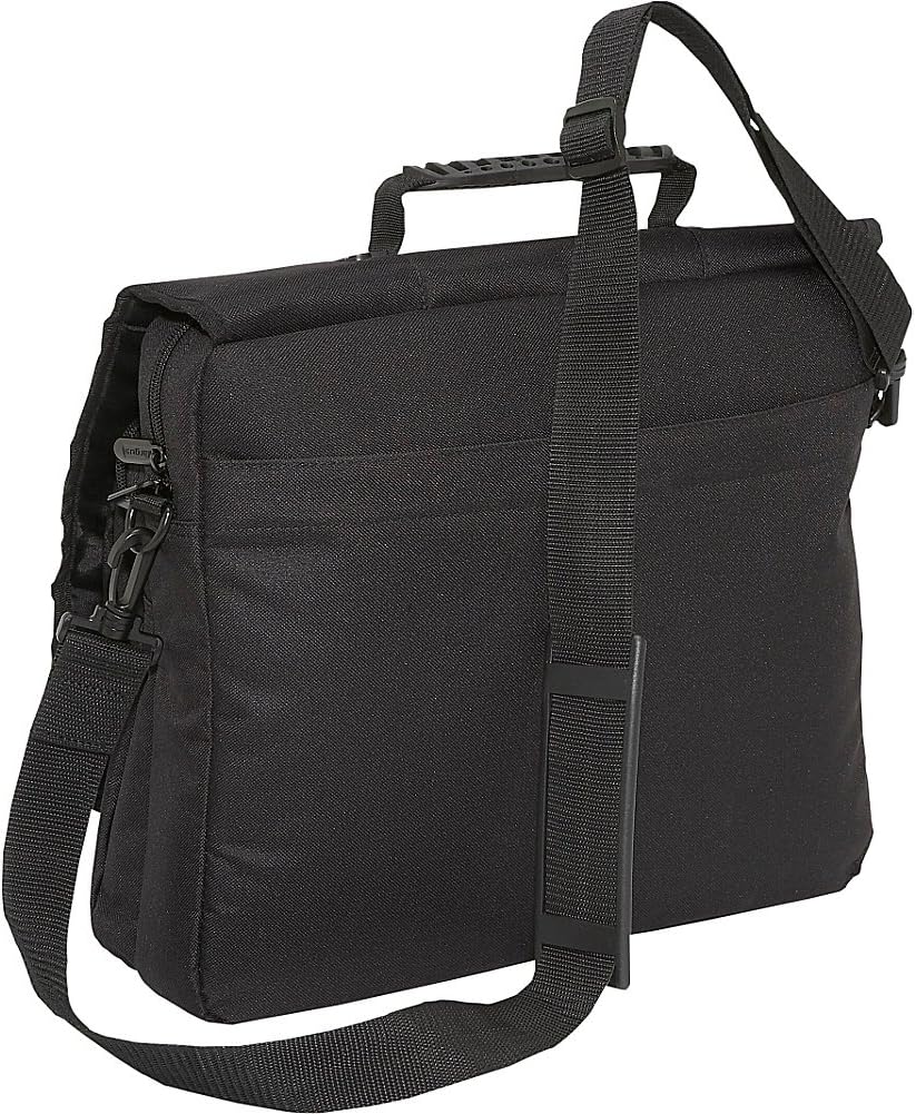 Targus Laptop Carrying Case for 15.6-Inch Laptops Messenger Slim Case for Men and Women, Bags for HP, Microsoft, Dell, Lenovo, Apple, Black (TCM004US)