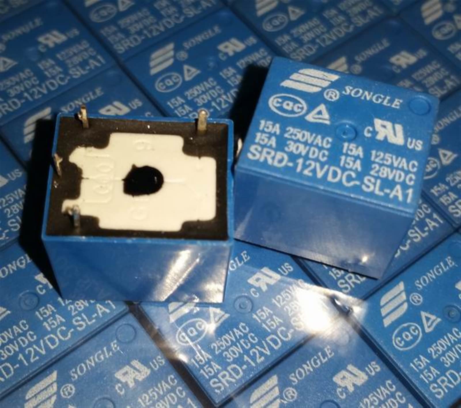 Relais SRD-12VDC-SL-A à commutation rapide pour automatisme et domotique