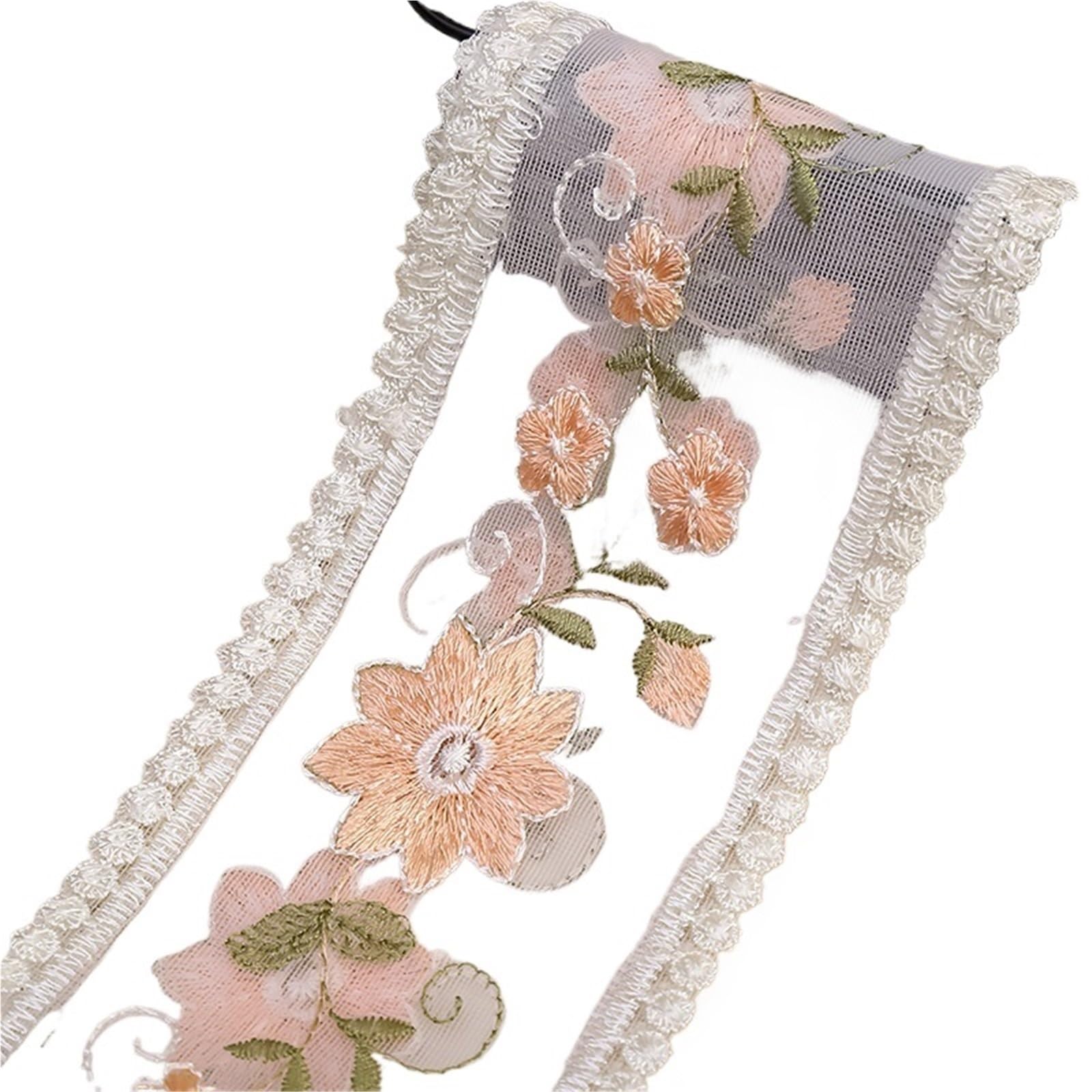 Cinta de encaje para manualidades caseras y personalización de vestidos