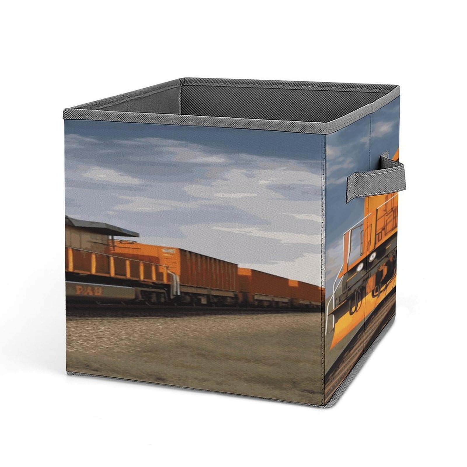 FekiLoot Freight Train Storage Bins Storage Baskets