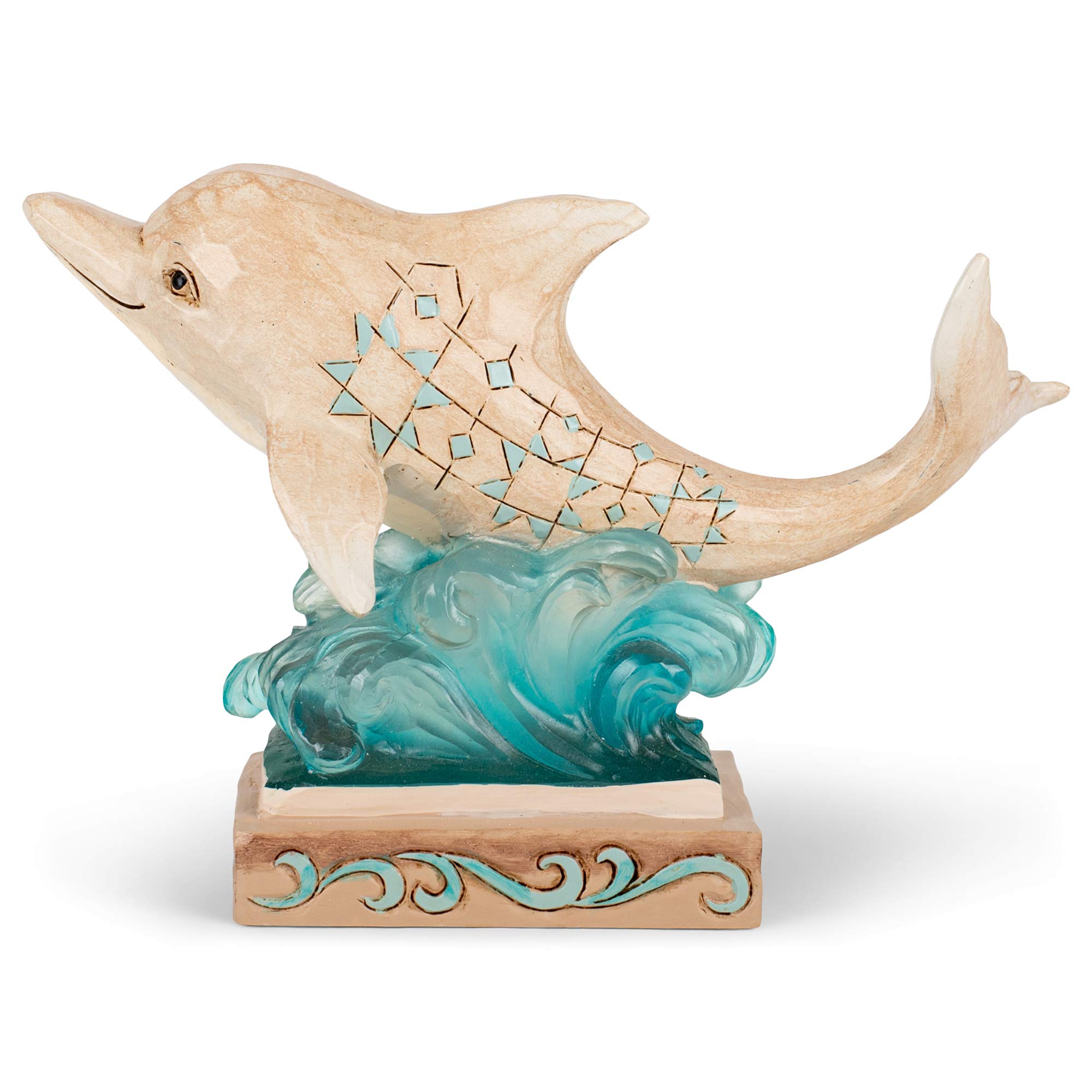 Amazon.com: Enesco Jim Shore Heartwood Creek Dolphin on Wave Pint