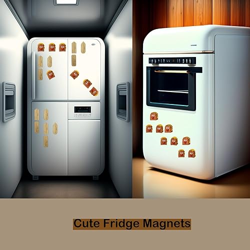 Miniatura 3 de Juego de 6 imanes de pizarra blanca divertidos, pequeños imanes decorativos para nevera, fuerte y fuerte