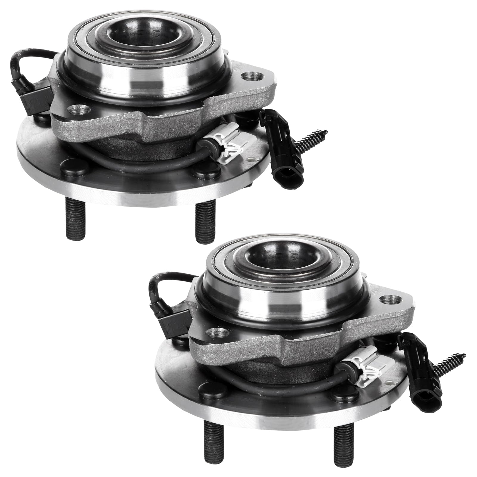ECCPP 2PC Wheel Hub Assembly Front 513200 for Chevrolet Blazer 1998-2005