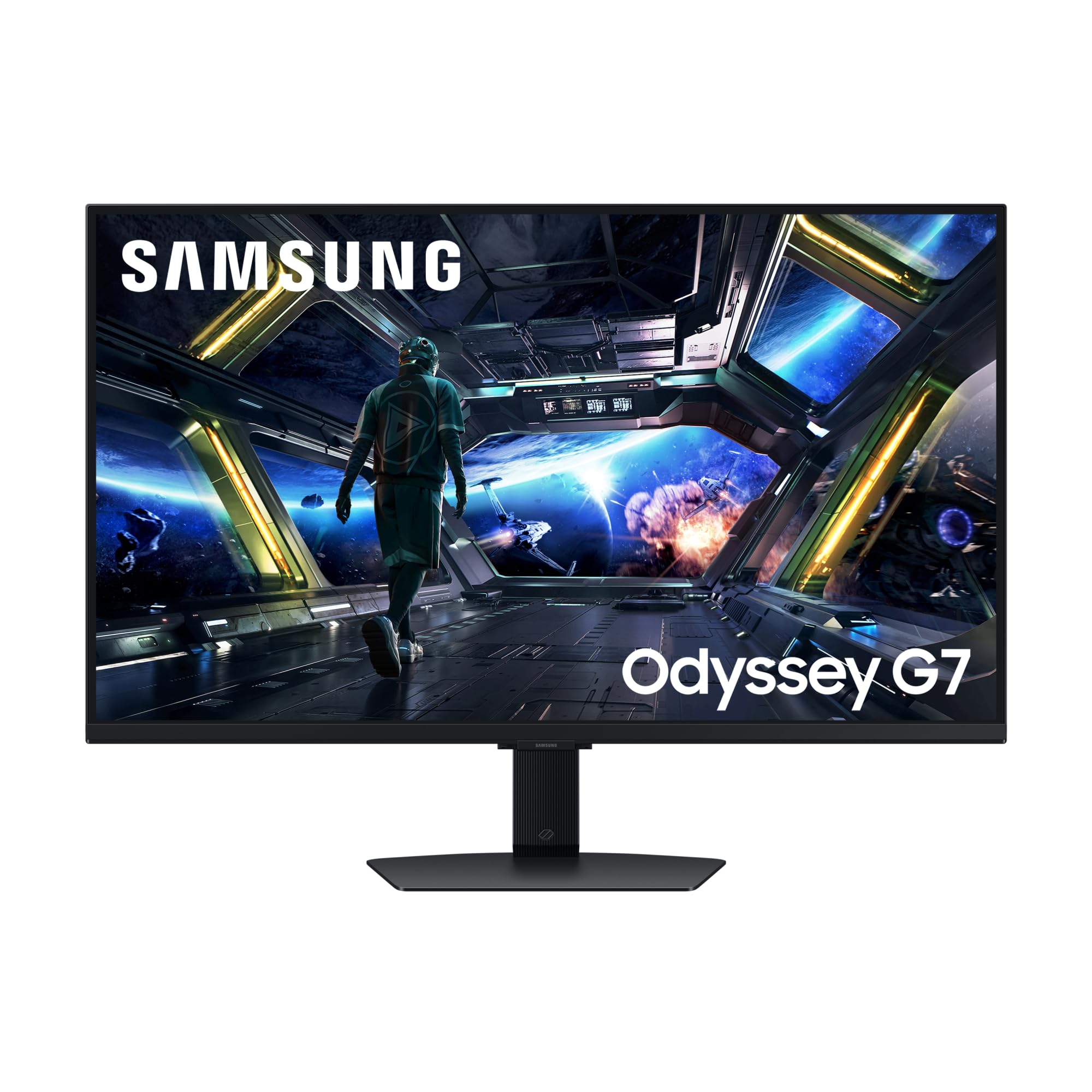 Moniteur PC - Samsung - LS32DG702EUXEN - 32'' - Flat - UHD 4K 3840x2160 - 144Hz - IPS - 0.03ms(GTG) - Flat - HDR400 - 350cd/m²
