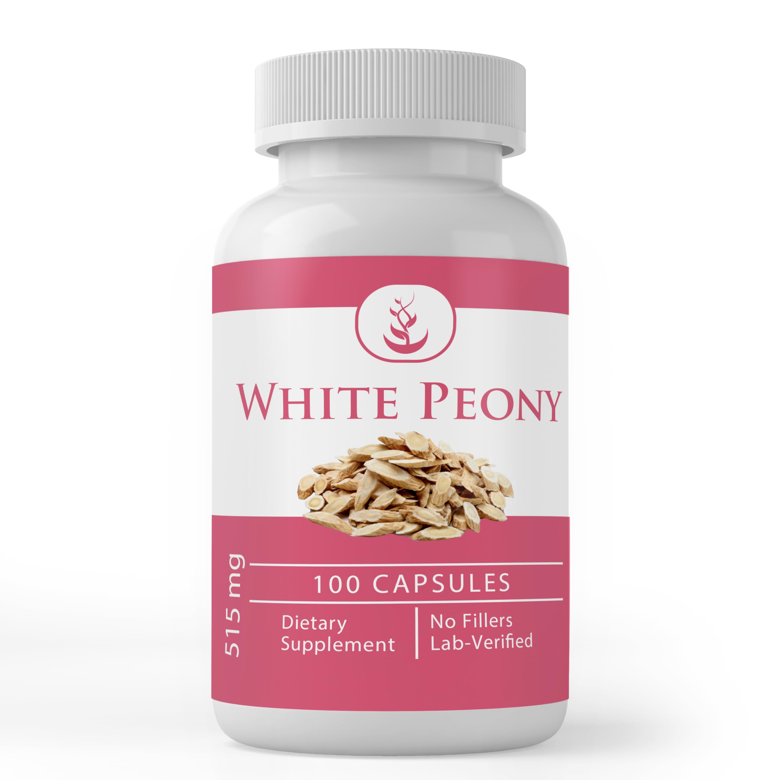 PURE ORIGINAL INGREDIENTS White Peony, (100 Capsules) Always Pure, No Additives Or Fillers, Lab Verified