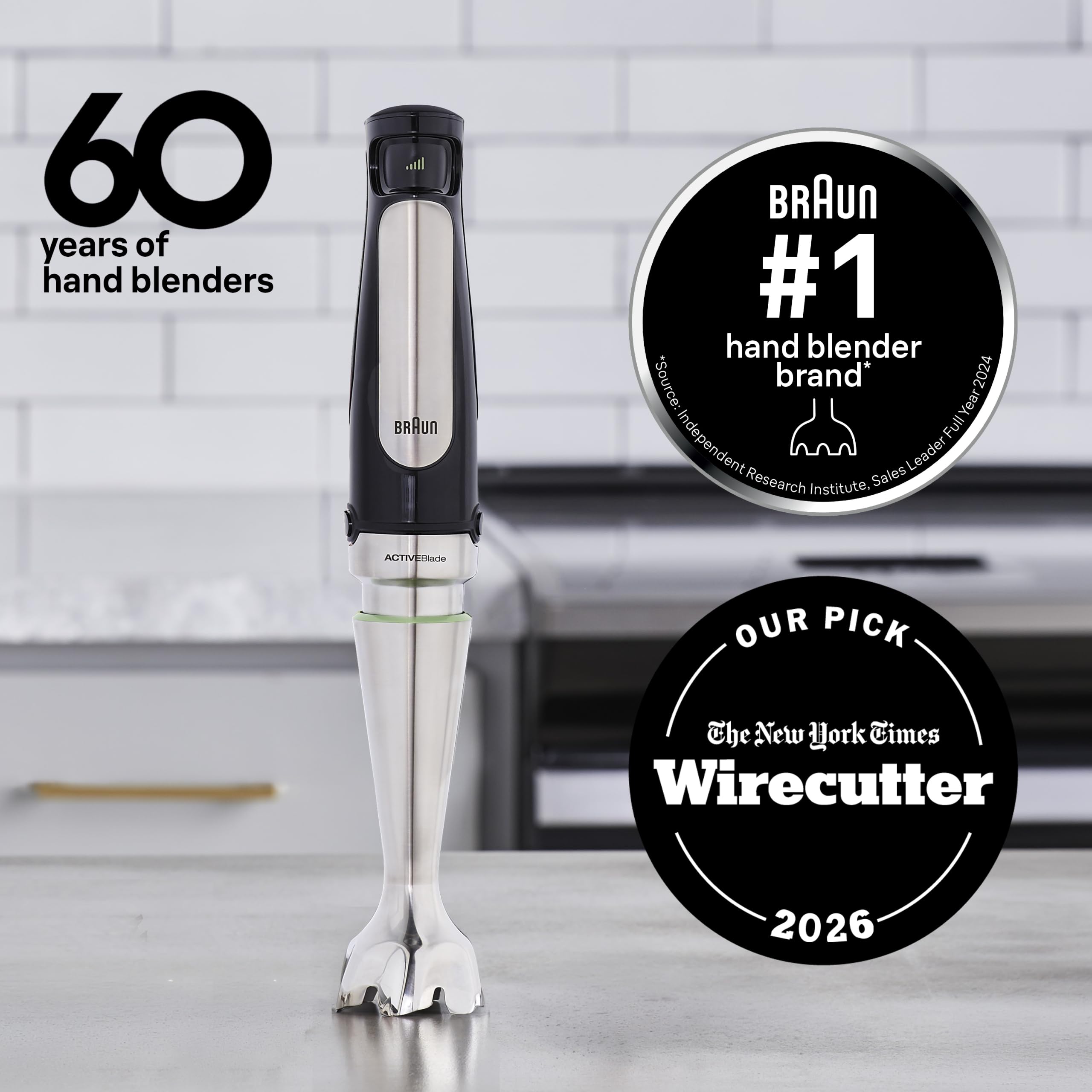 Braun MultiQuick 7 Immersion Blender - Powerful & Easy -3