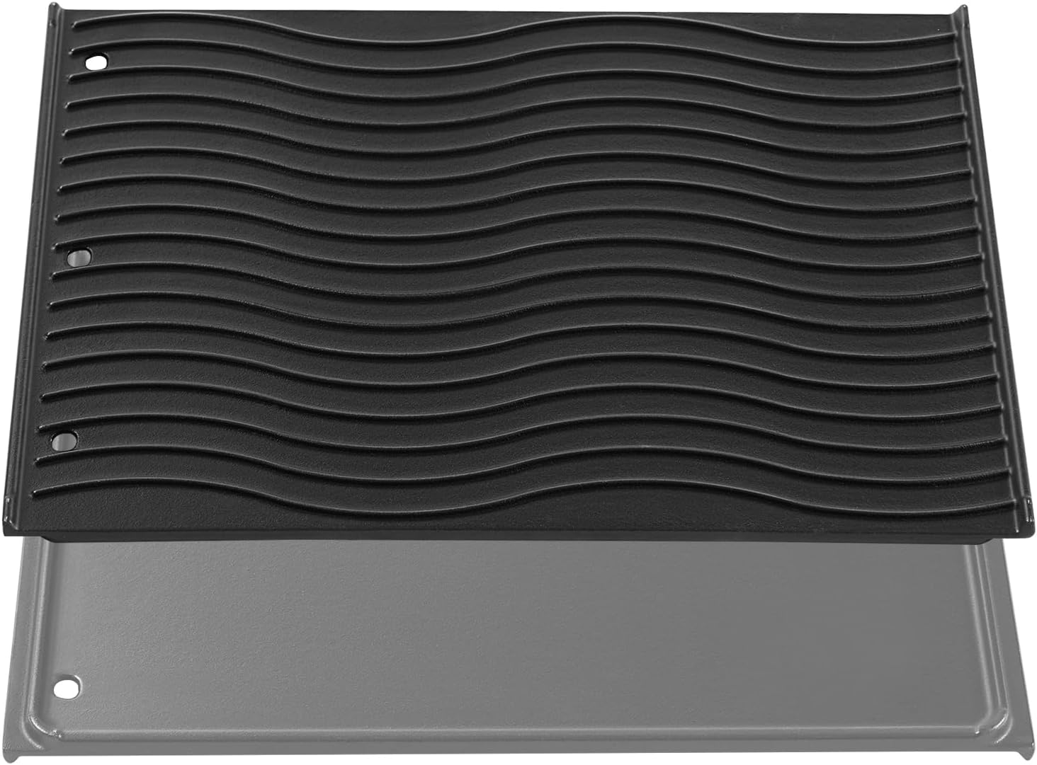 56425 Griddle Grill Replacement Parts for Napoleon Rogue 425 625 SE 425 RSIB Rogue XT 425 XT 625 RXT625SIBPSS-1 XT 425 SIB R425PK-1 Cast Iron Reversible Griddle Freestyle 365 Grill Griddle Plate