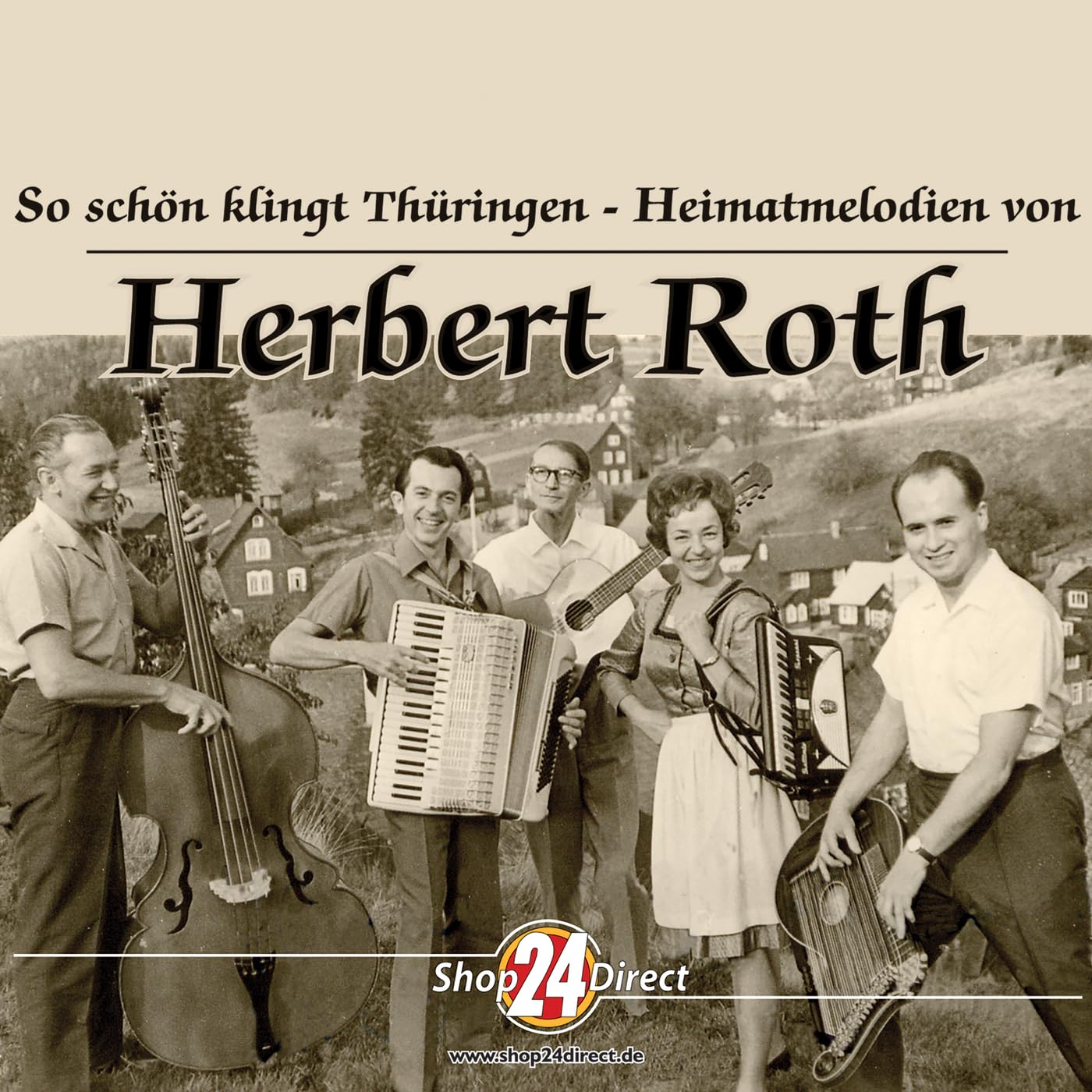 Herbert Roth mit seiner Instrumentalgruppe