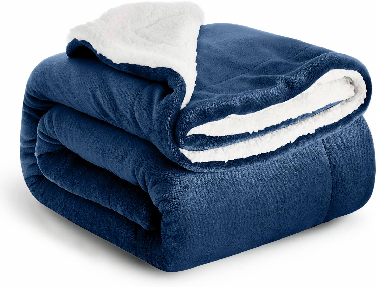Casabella Sherpa Fleece Blanket - Plush Sofa Throw, Fleece Blanket for King Size Bed - Thi...