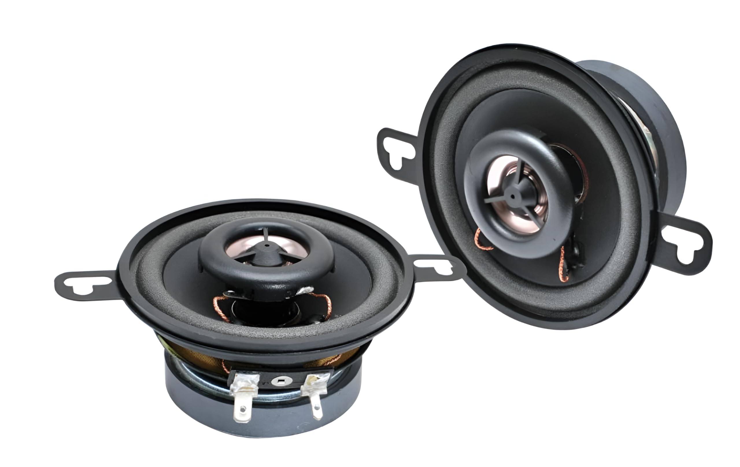 Sound-way 4 x Enceintes Fiat Punto Cabrio - Haut-Parleur sur Mesure 8,7 cm