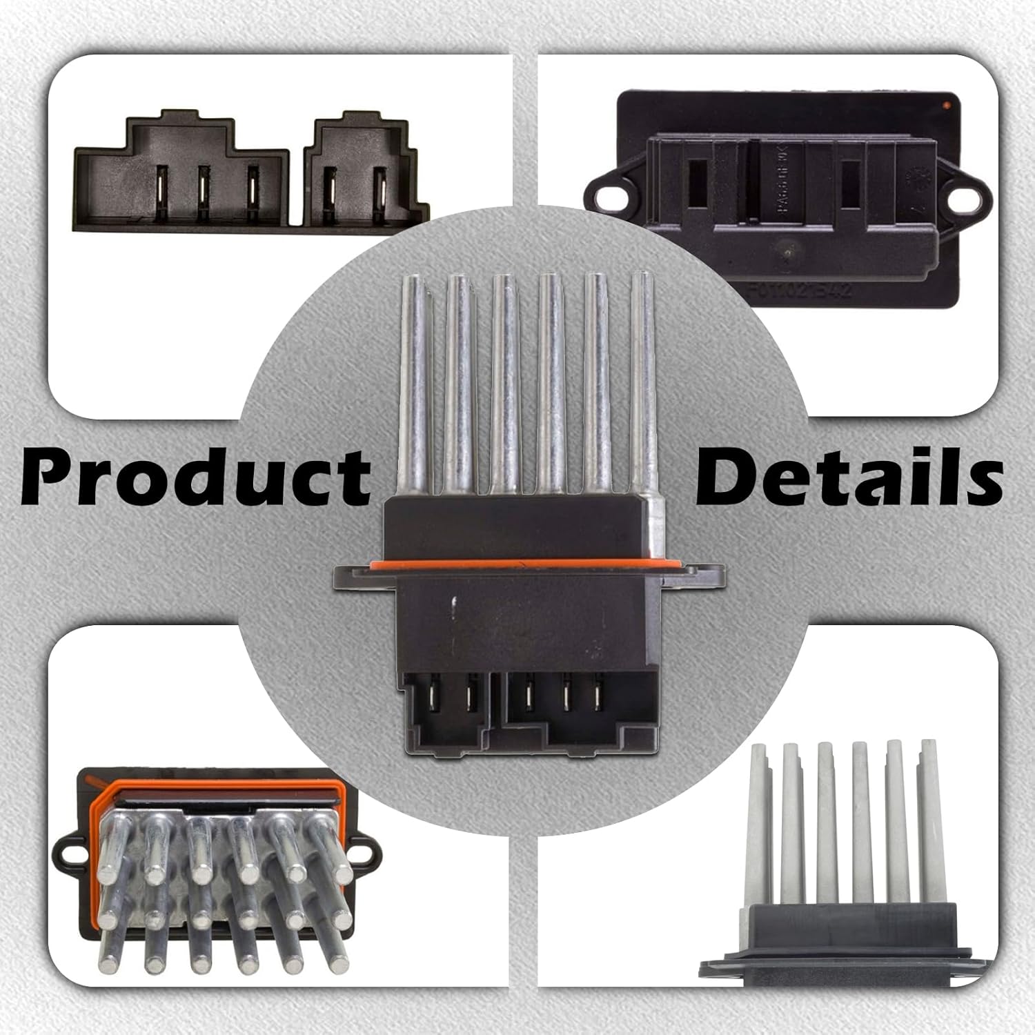 4596304AB HVAC Heater Blower Motor Resistor Compatible with Chrysler 300 Aspen Grand Voyager Pacifica Town & Country Voyager - Magnum Charger Durango Grand Caravan - Commander Grand Cherokee Liberty