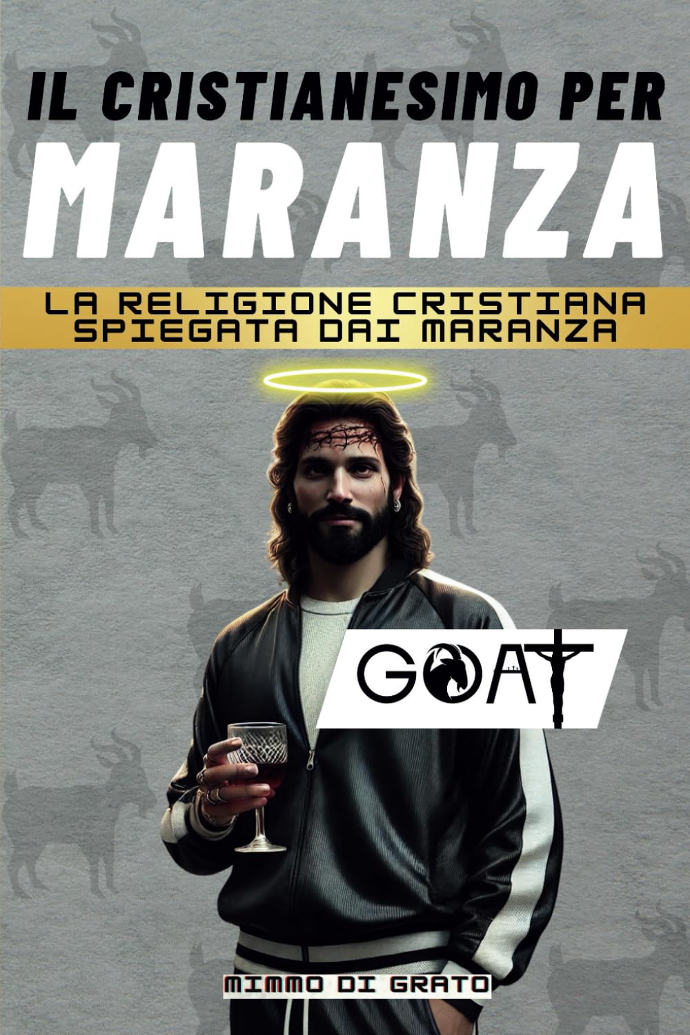 Maglietta Cristiana Maranatha! – Nero – Religiosa Fede Gesù – Stile Rap Hip Hop – 100% Cotone