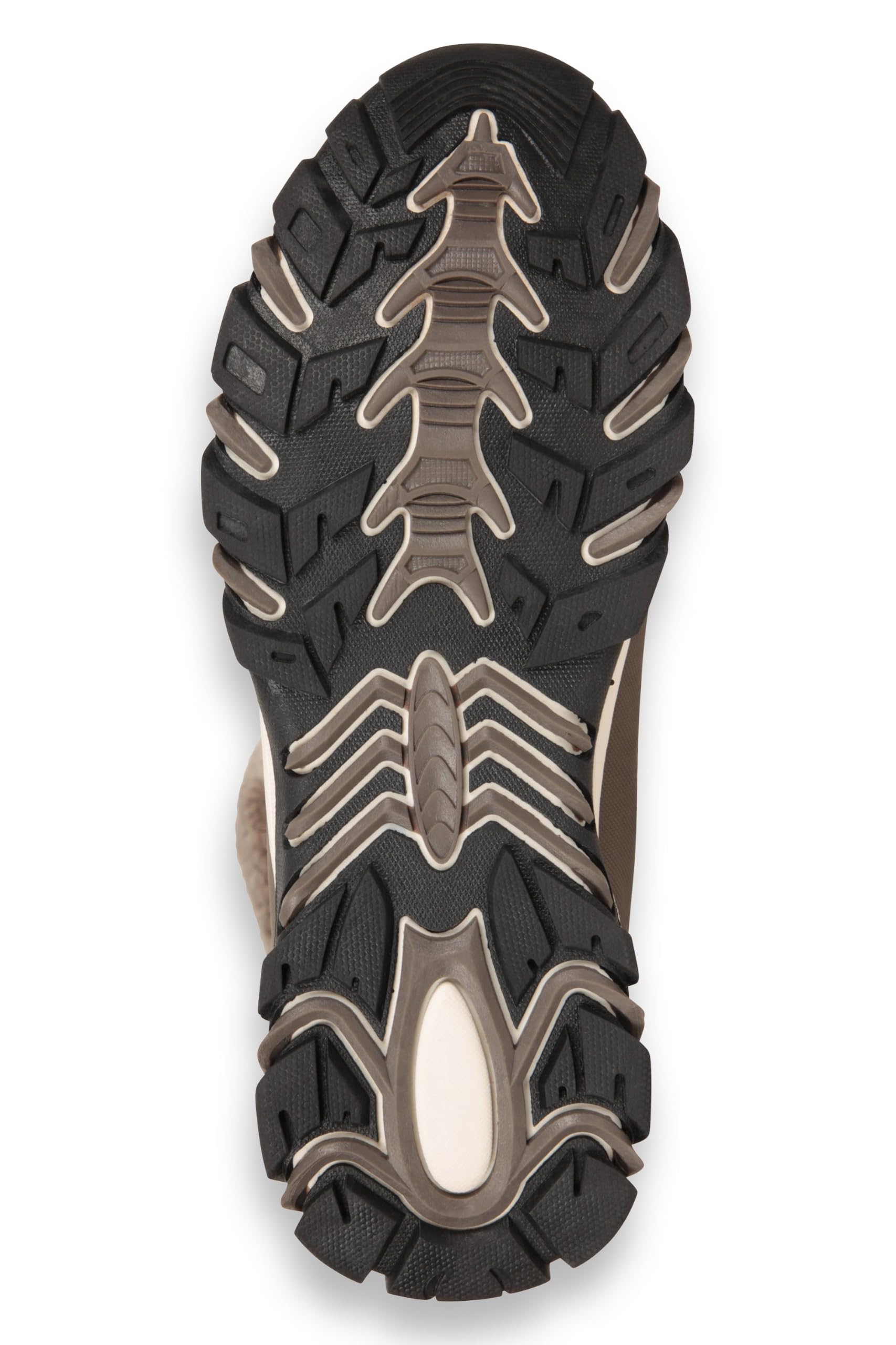 Mountain Warehouse Ohio Damen-Schneestiefel – Schneesichere Damen-Kunstfellschuhe, Getestet bis –20 °C, IsoTherm – Winter, Skifahren, Wintersport, Wandern