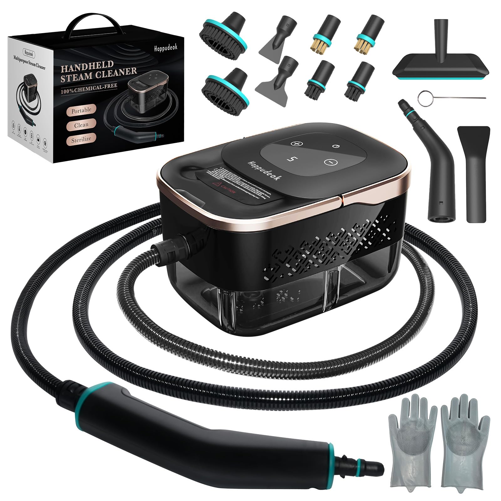 Happudeok Handheld Steam Cleaner