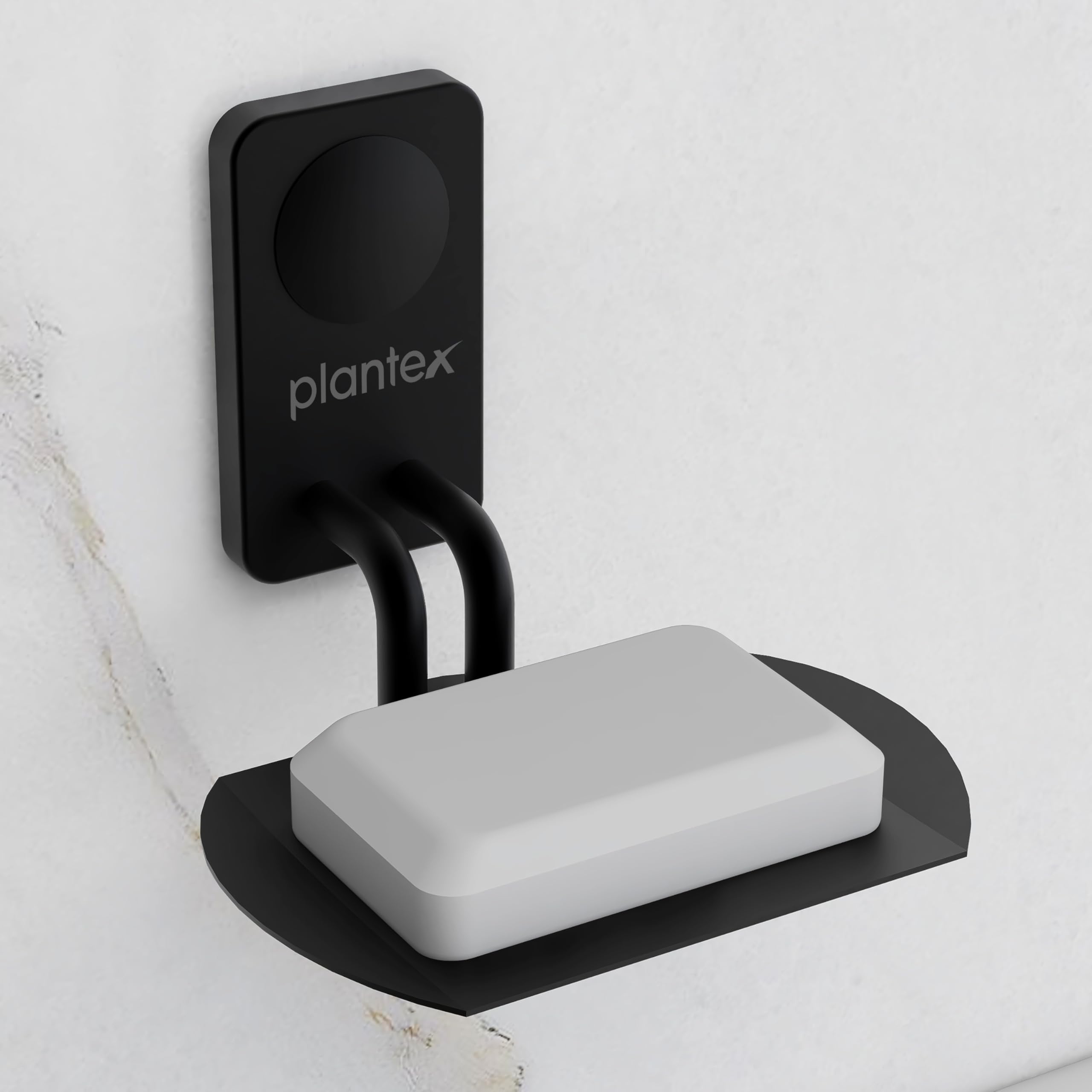 Plantex Metro Platinum Stainless Steel Soap Dish/Soap Stand/Bathroom Soap Holder/Bathroom Accessories - (Black)-image-36