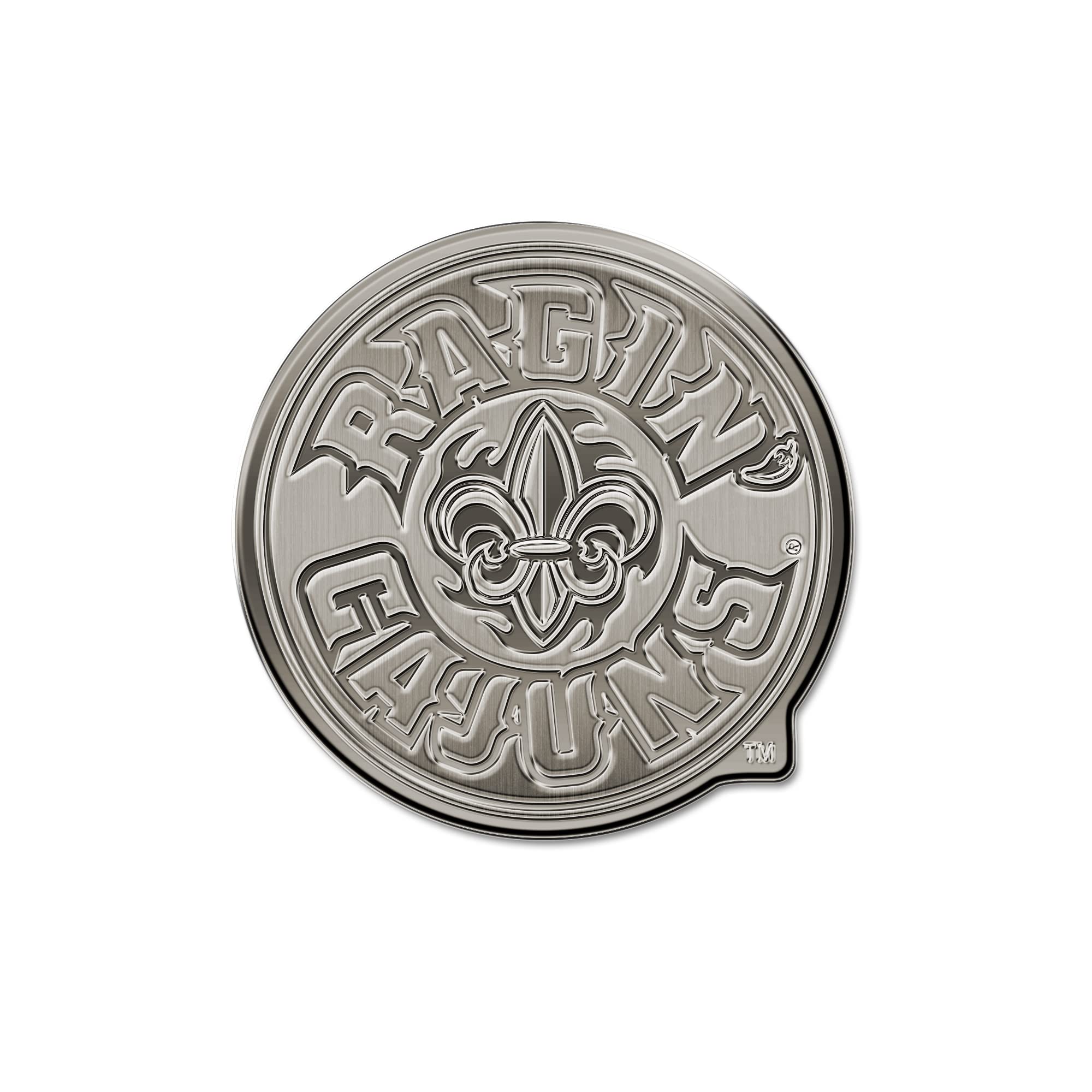 NCAA Standard Antique Nickel Auto Emblem for Car/Truck/SUV