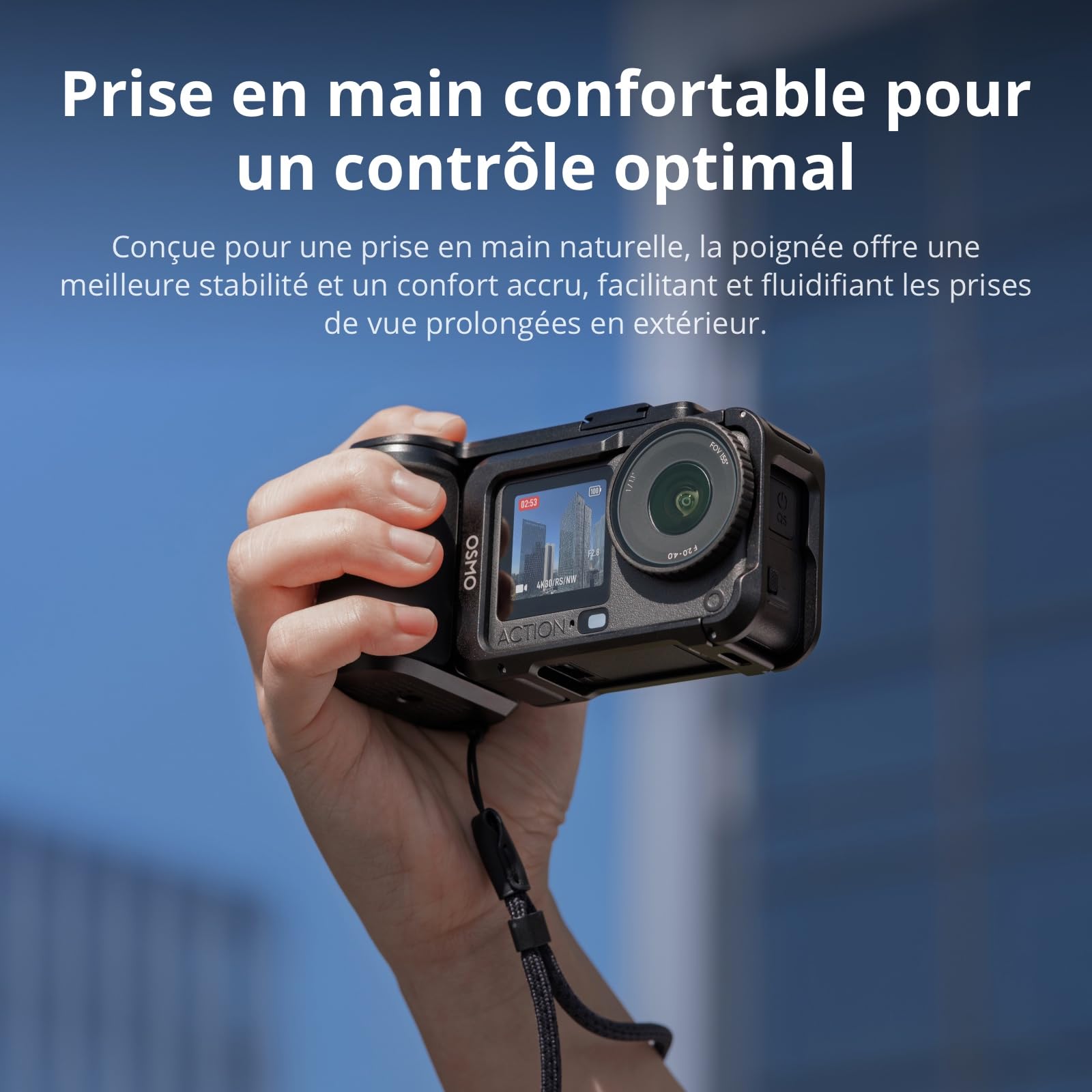 Kit poignée Photographie de Rue Osmo Action 6