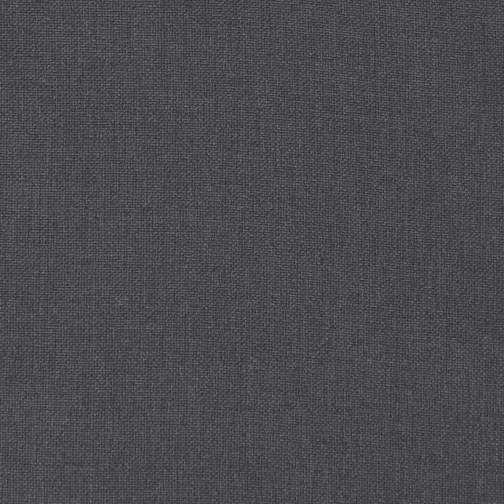 Nakładki na ławkę ogrodową, 2 szt. – melanż, antracyt, 100 x 50 x 7 cm, poliester z wypełnieniem z wydrążonego, antypoślizgowe, ze sznurkami, do ogrodu, na taras i do wnętrz
