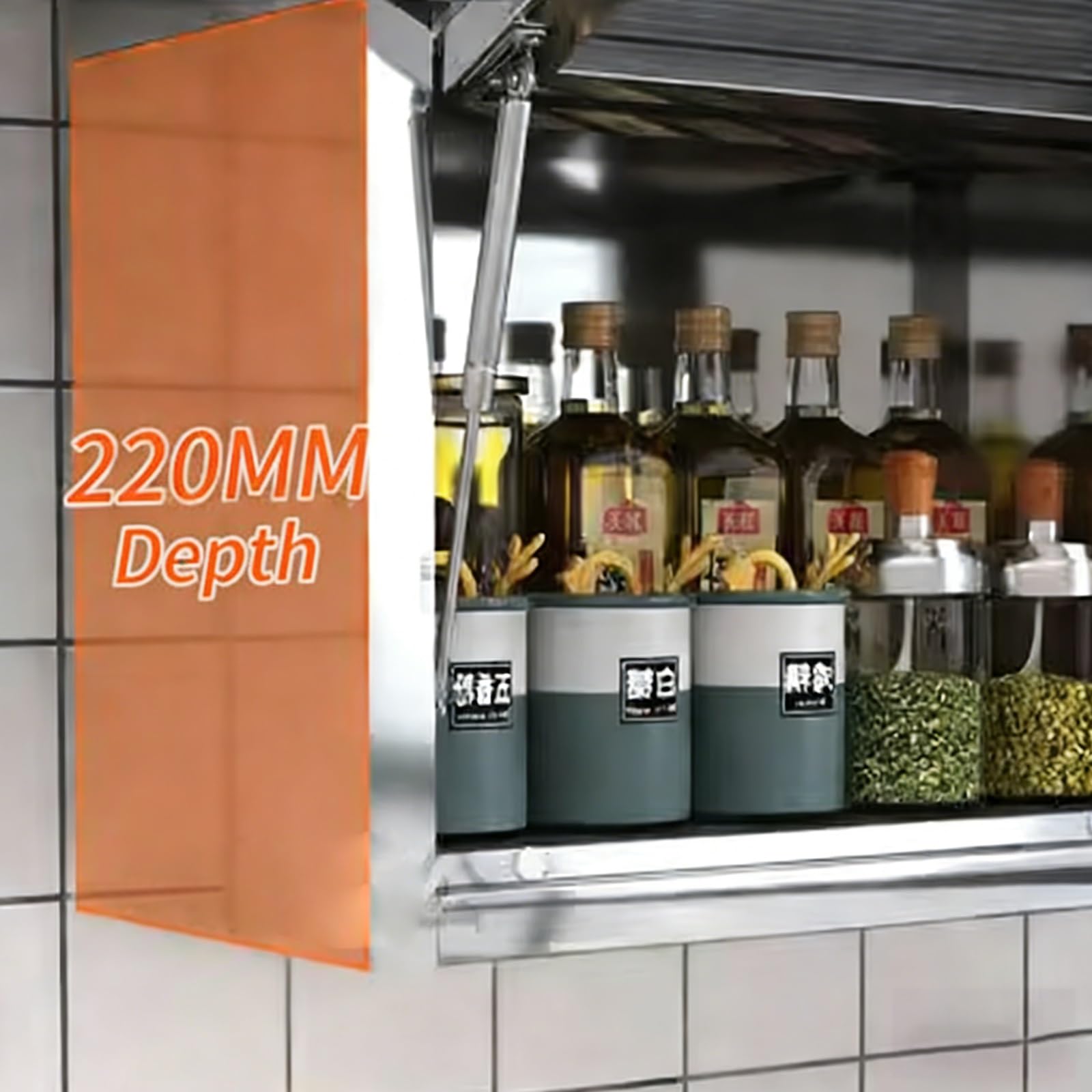 Armadietto portaoggetti da parete, senza adesivo per trapano, impermeabile, in acciaio inox, con porta in vetro, per bagno, design salvaspazio