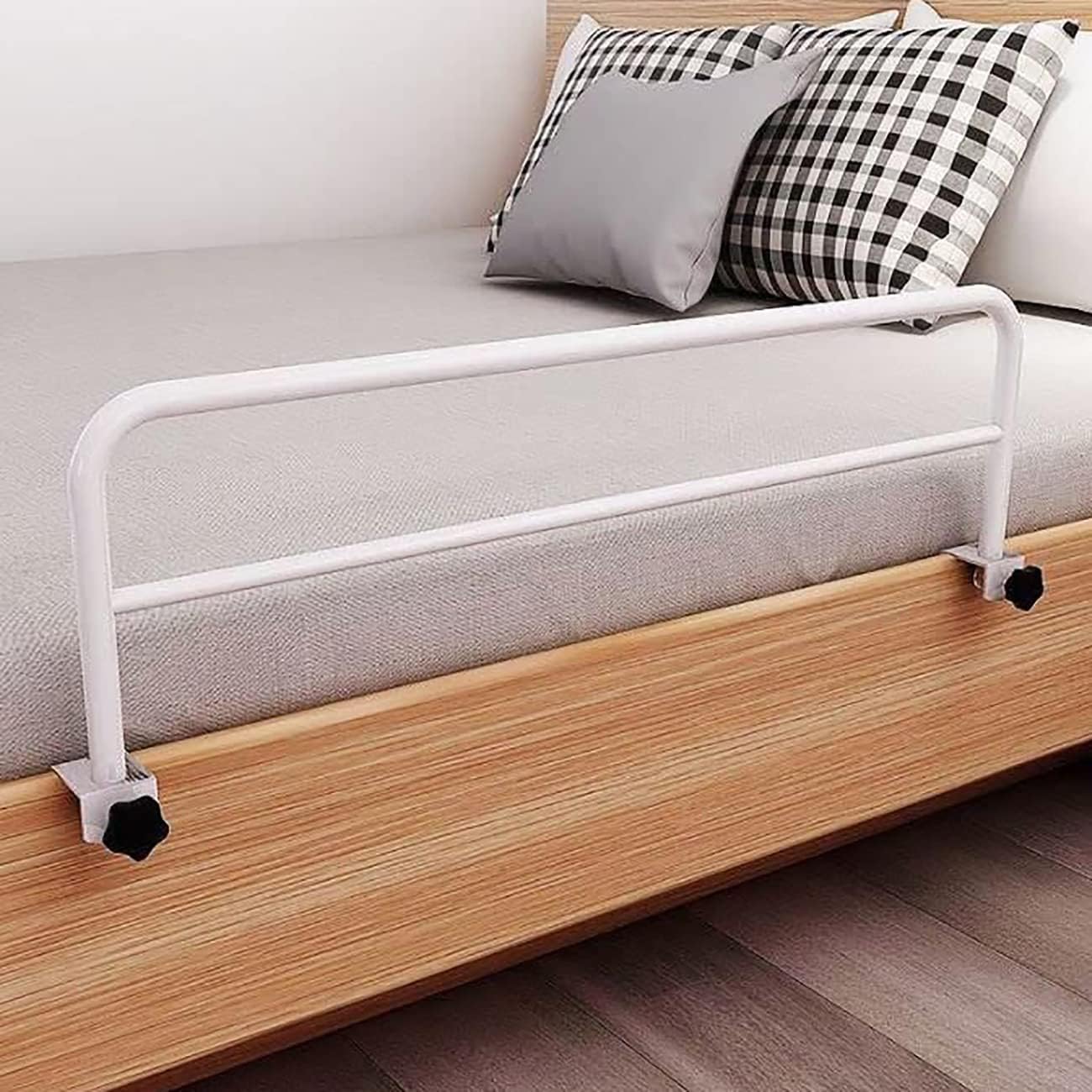 Binari medici per anziani e adulti, barra di sicurezza per la prevenzione delle cadute del comodino, maniglia di sostegno per comodino, adatta per anziani, disabili, bambini