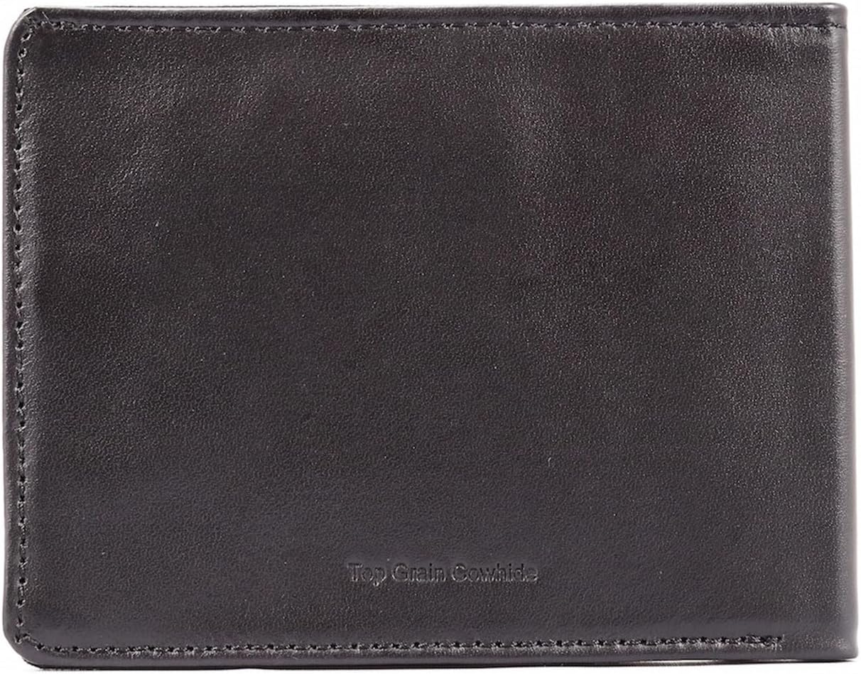 Big Skinny Men's Slimline Leather Bi-Fold Slim Wallet, Holds Up to 25 Cards - Image 5