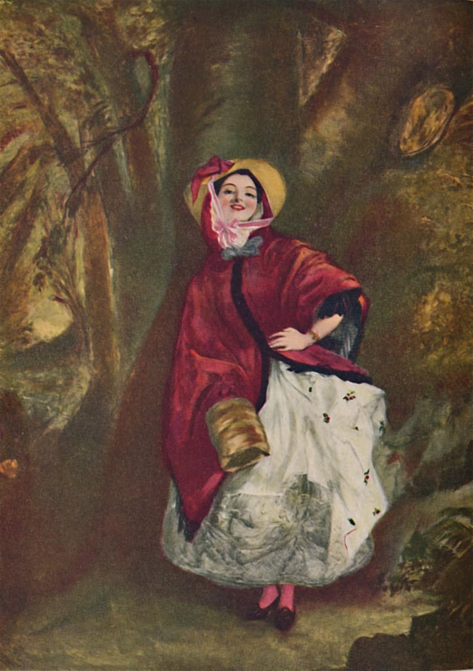 Serendipitp No Frame Abstract Painting Mural Print Picture Wall Decor Painting Dolly Varden By William Powell Frith Vintage Wall Artwork For Home Decor 60X90cm