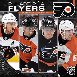 Philadelphia Flyers 2026 12X12 Team Wall Calendar (26998011951)