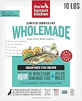 Vista 12 de The Honest Kitchen Alimento Deshidratado de Grado Humano con Ingredientes Limitados de Pato para Perros, Caja de 4 lb