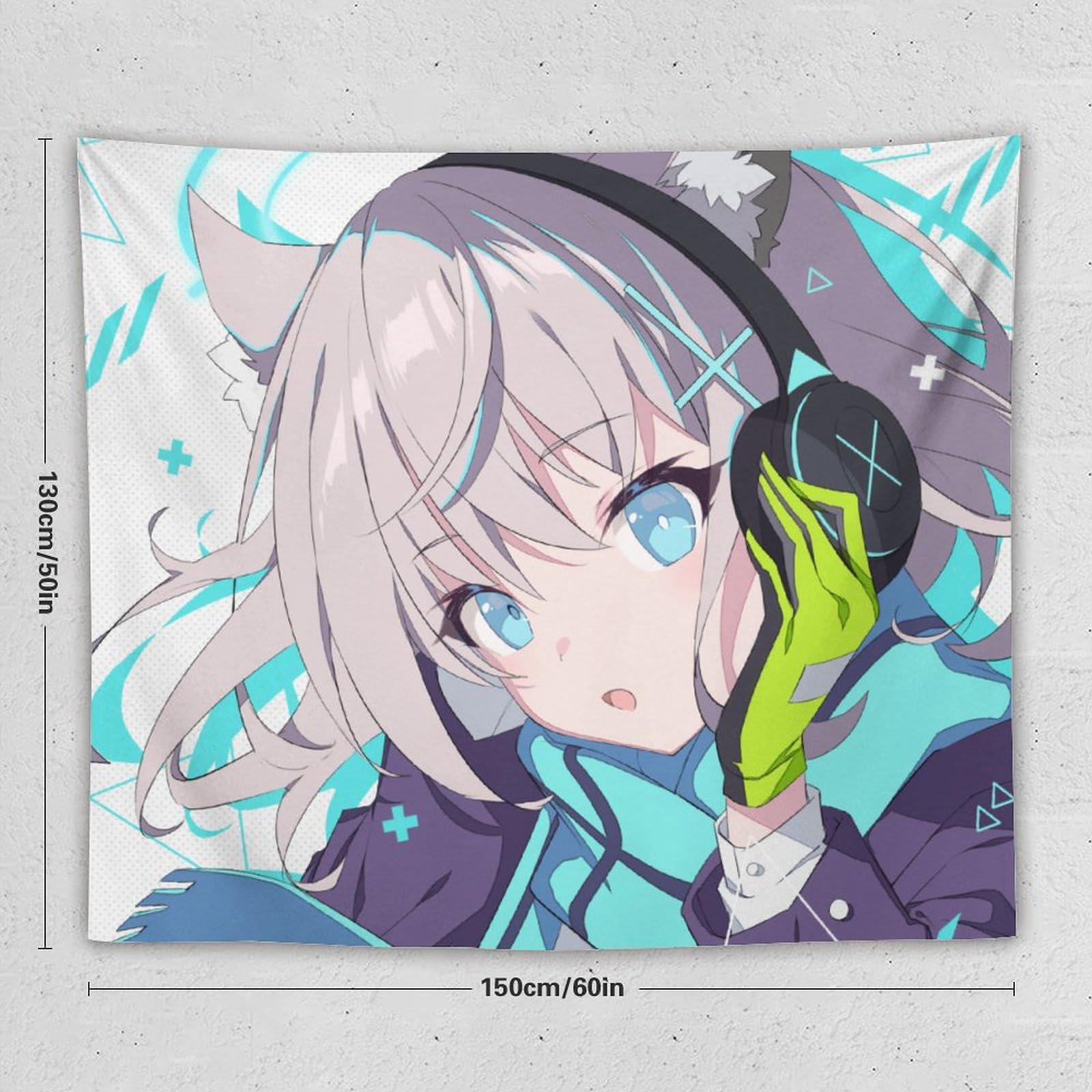 Amazon.co.jp: タペストリー シロコちゃん ブルアカ 大判 おしゃれ