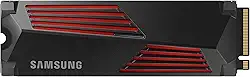 SAMSUNG 990 PRO com dissipador de calor SSD 2TB PCIe 4.0 M.2 disco rígido interno de estado sólido, velocidade mais rápida para jogos, controle de calor, armazenamento direto e expansão de memória, compatível com Playstation5, MZ-V9P2T0CW