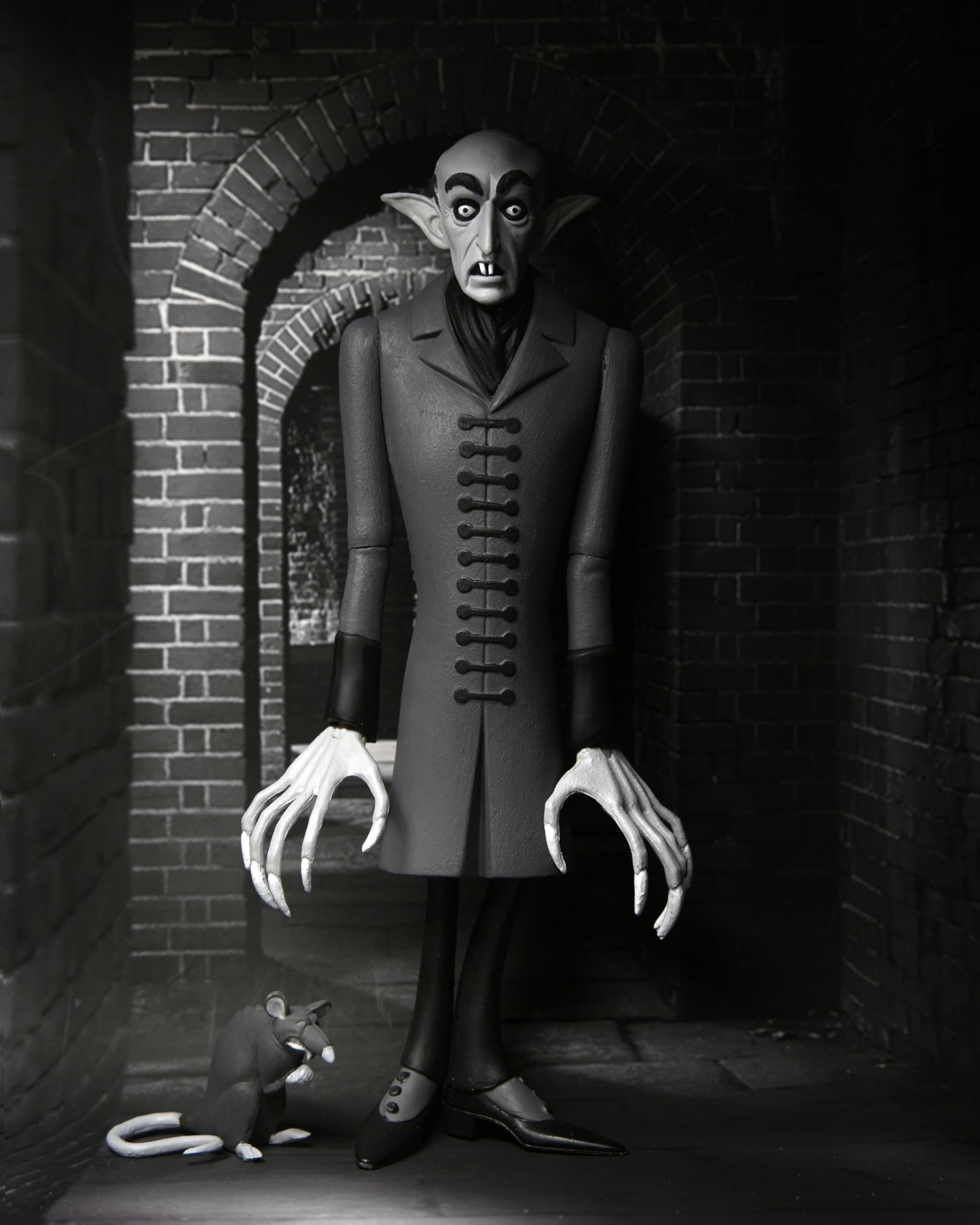 NECA Count orlok Silver Screen Edition Scale Action Fig. 15 cm Nosferatu toony Terrors