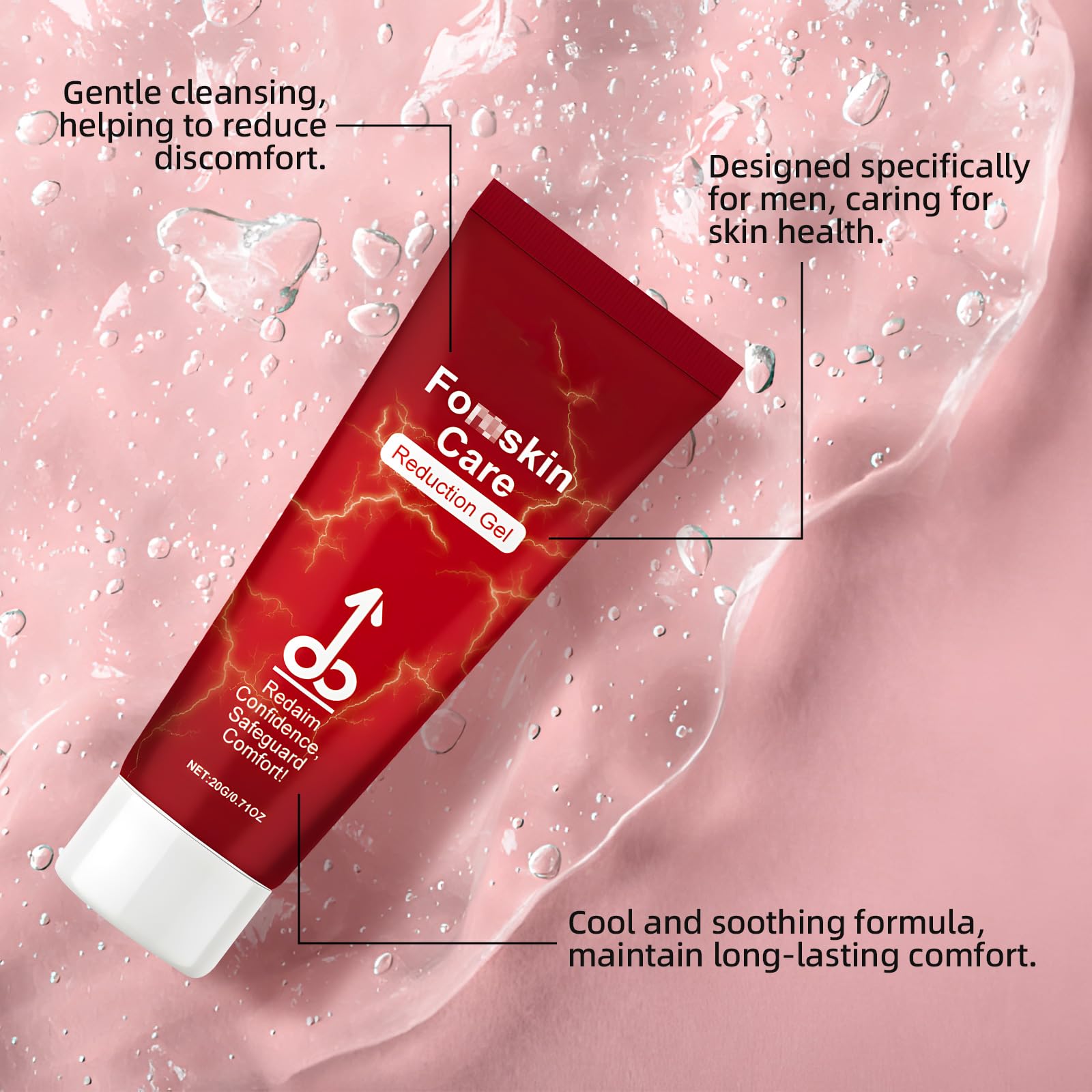 Phimosis Cream for Adults, Natural Redundant Foreskin Correction Cream with Fast & Gentle Action - Image 4