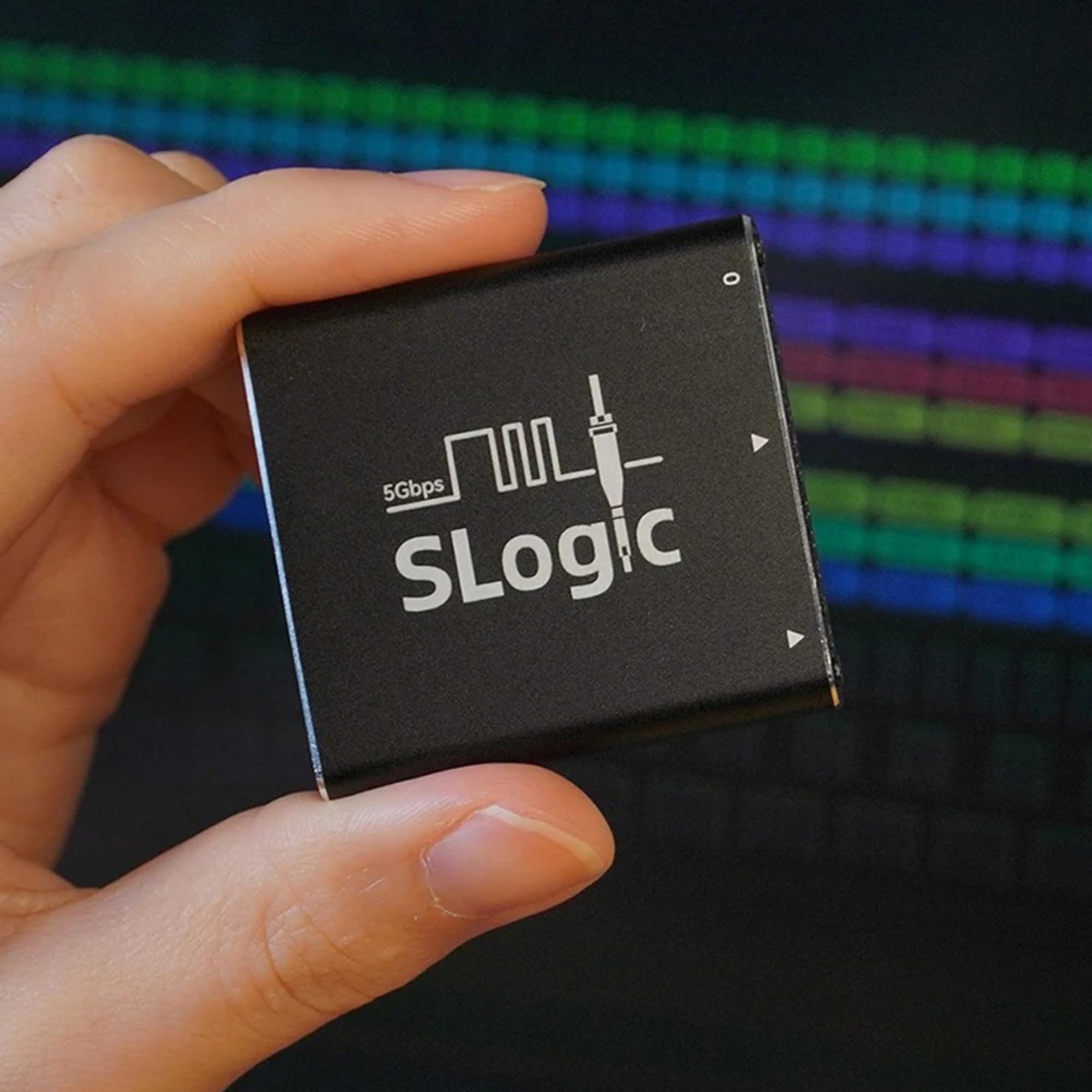 Sipeed SLogic16U3 16-Kanal Logikanalysator, 800M Abtastrate, 5Gbps USB3 Super-Speed, Einstellbare Schwelle für Win MAC Linux mit Anschlusskabel (Advanced Package)