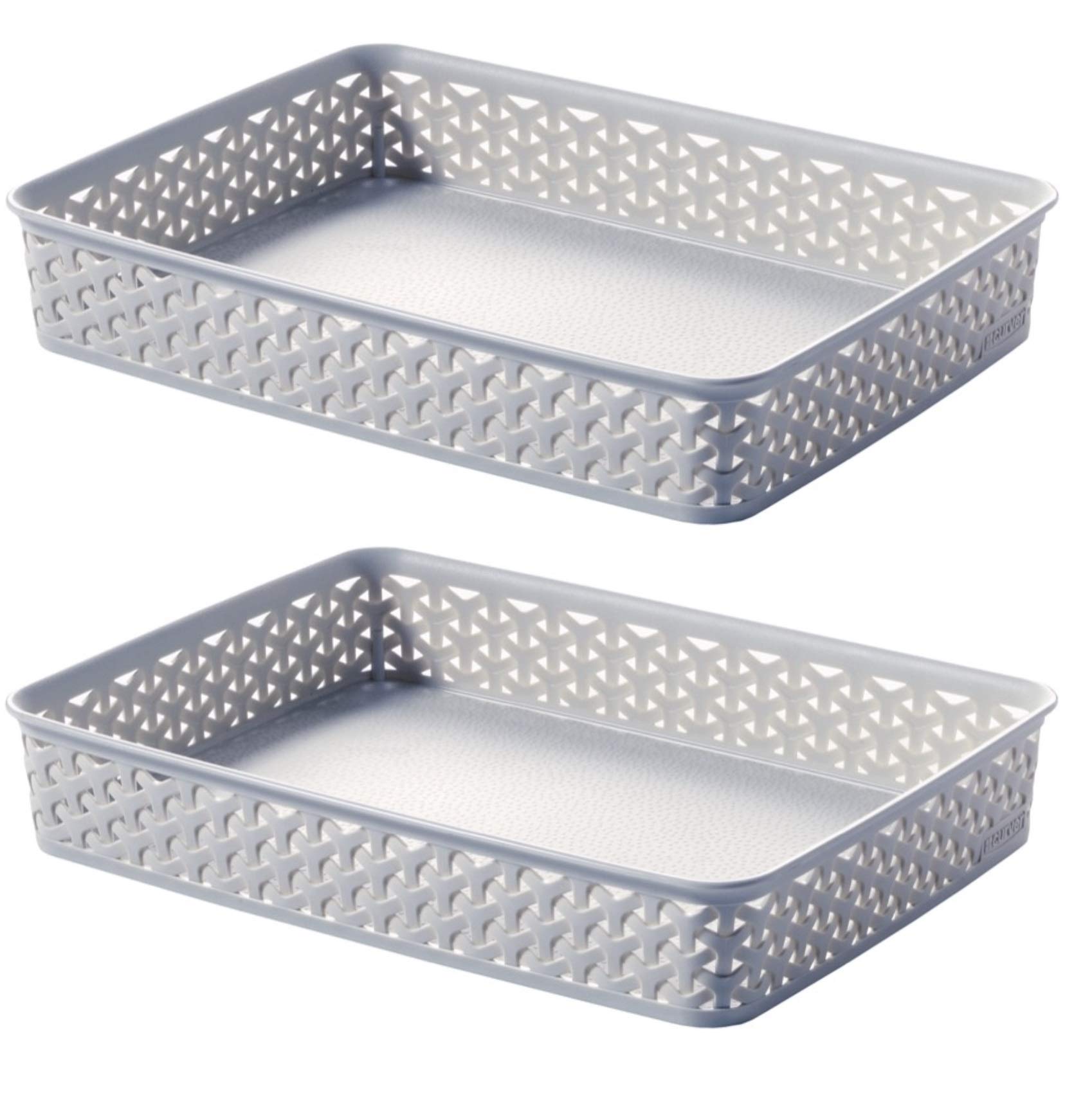 Curver Grey 2 X A4 Tray
