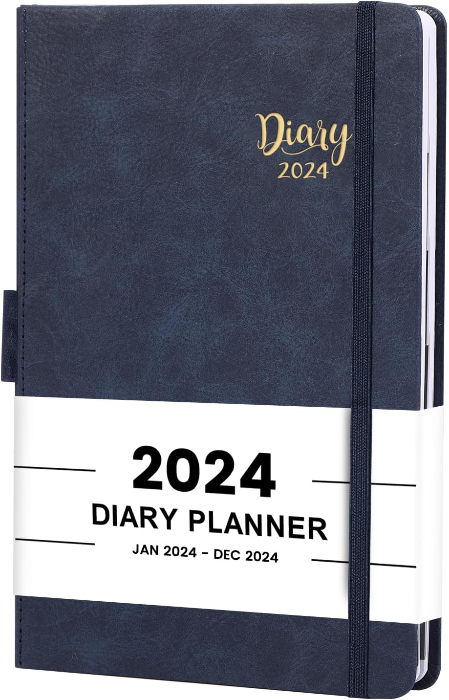 2024 Diary Diary 2024 A5 Page A Day, Productivity A5 2024 Daily