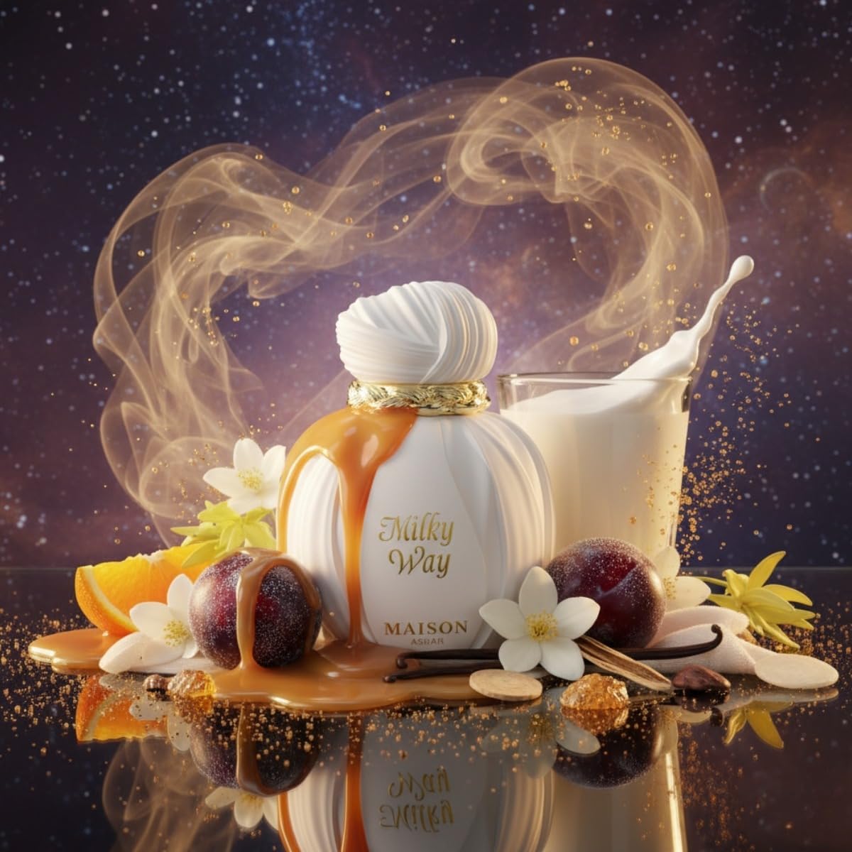 MAISON ASRAR Milky Way オードパルファム 100ml Amazon.com : MAISON ASRAR Perfumes Milky Way 3.4 Fl Oz Edp