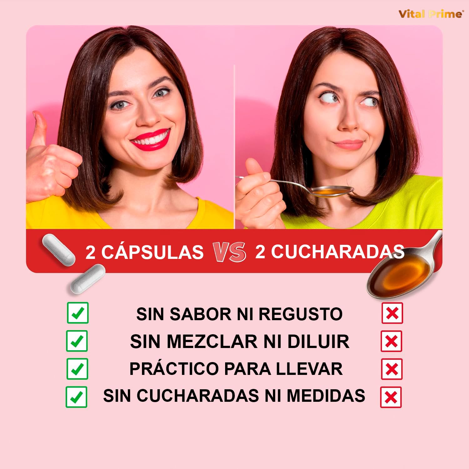 VITAL PRIME Vinagre de Manzana Capsulas 180 Cápsulas 661mg por Cápsula con Cúrcuma, Jengibre y Pimienta Negra con la Madre | Suministro para 6 Meses | Cápsulas de Vinagre de Manzana Apto para Veganos — view 7