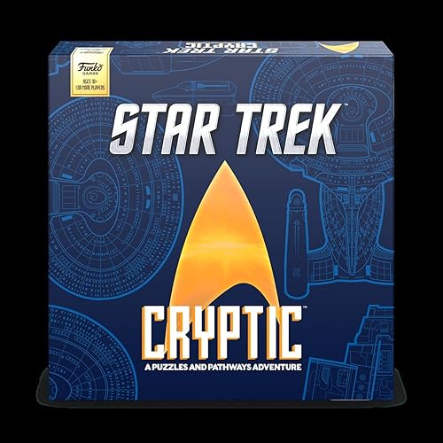 Funko Star Trek Cryptic - Una aventura de rompecabezas y caminos para 1 o más jugadores a partir de 10 años
