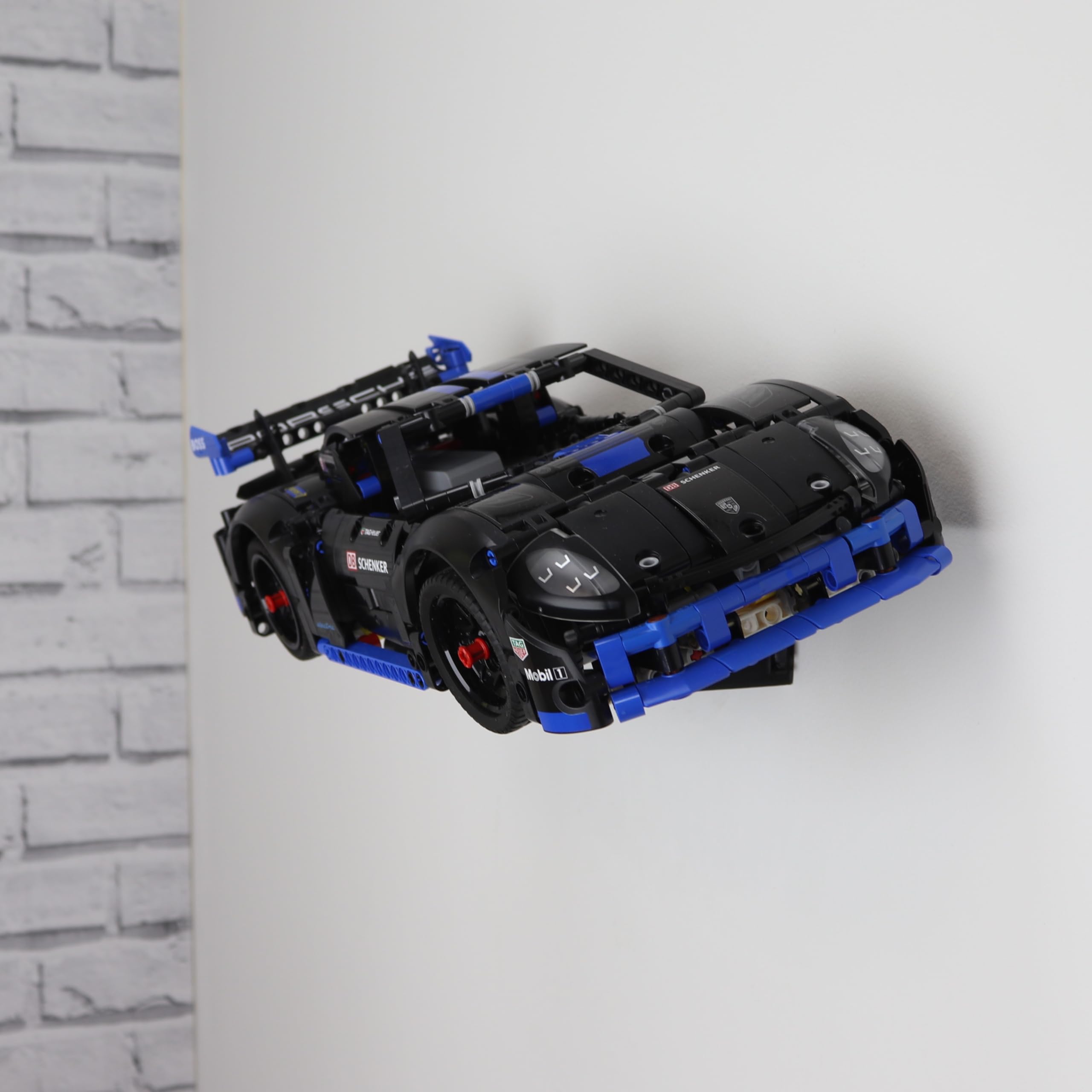 Brick Nest Display Stand Wall Mount for Lego Porsche GT4 (42176)
