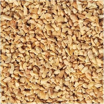 Roasted Nibbed Peanuts - 1000g - Chopped Roasted Peanut Pieces for Baking Ice Cream Toppings Milkshakes Desserts Cakes and Confectionery Crunchy Nut Mix