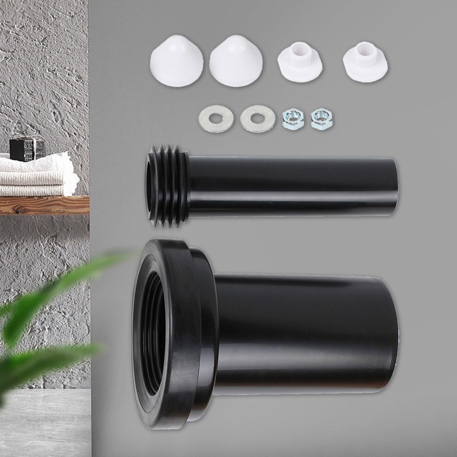 Industrielle Gummidichtungsringe Hochdruck-WC-Dichtungs-Set verhindert Auslaufen und erhält Hygiene für wandhängende Toiletten, auslaufsichere Toilettenringe