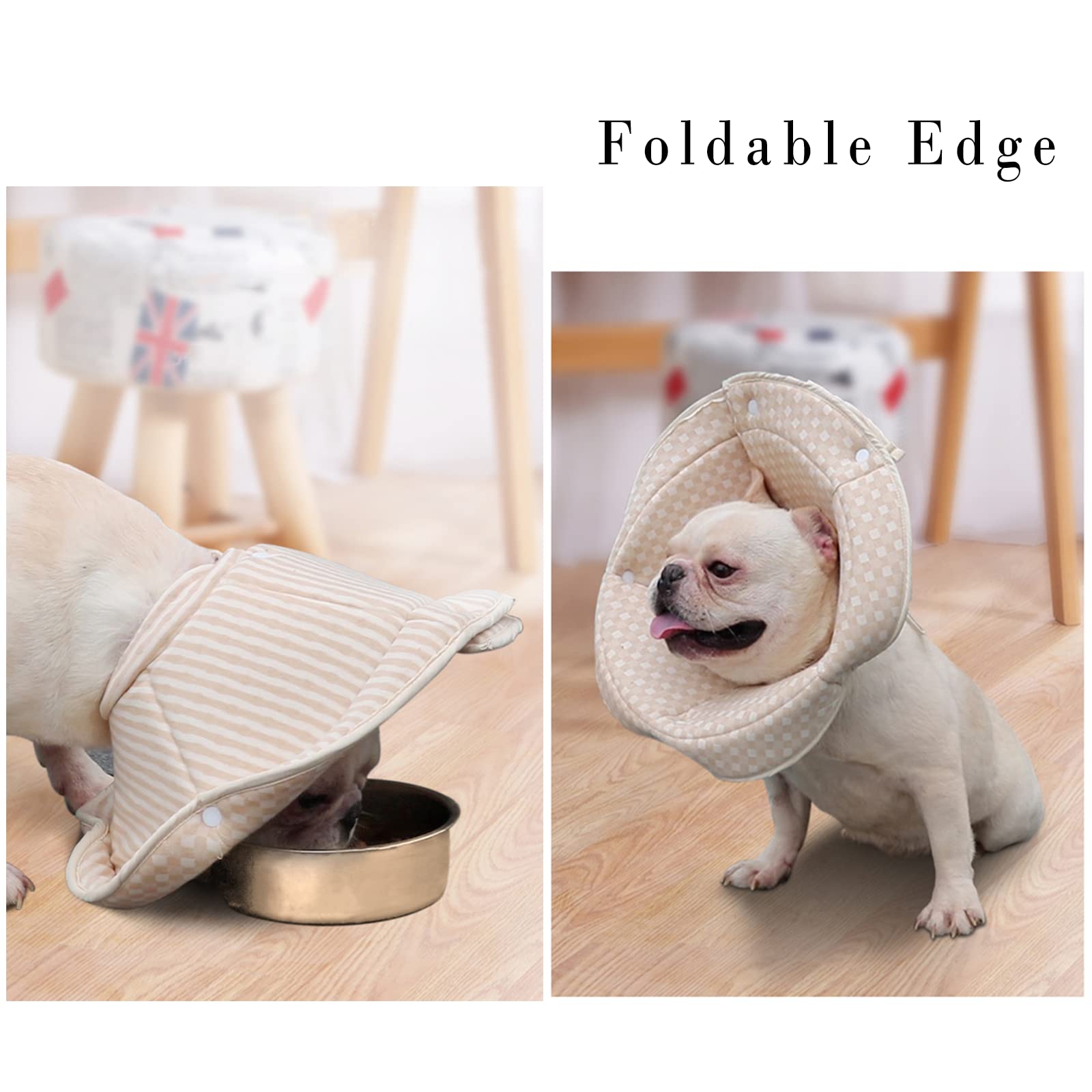Collerette Pour Chien Après Opération - Réglable, Avec Protection Transparente Amovible, Confortable Et Respirante, Tailles XS à XXL - 11