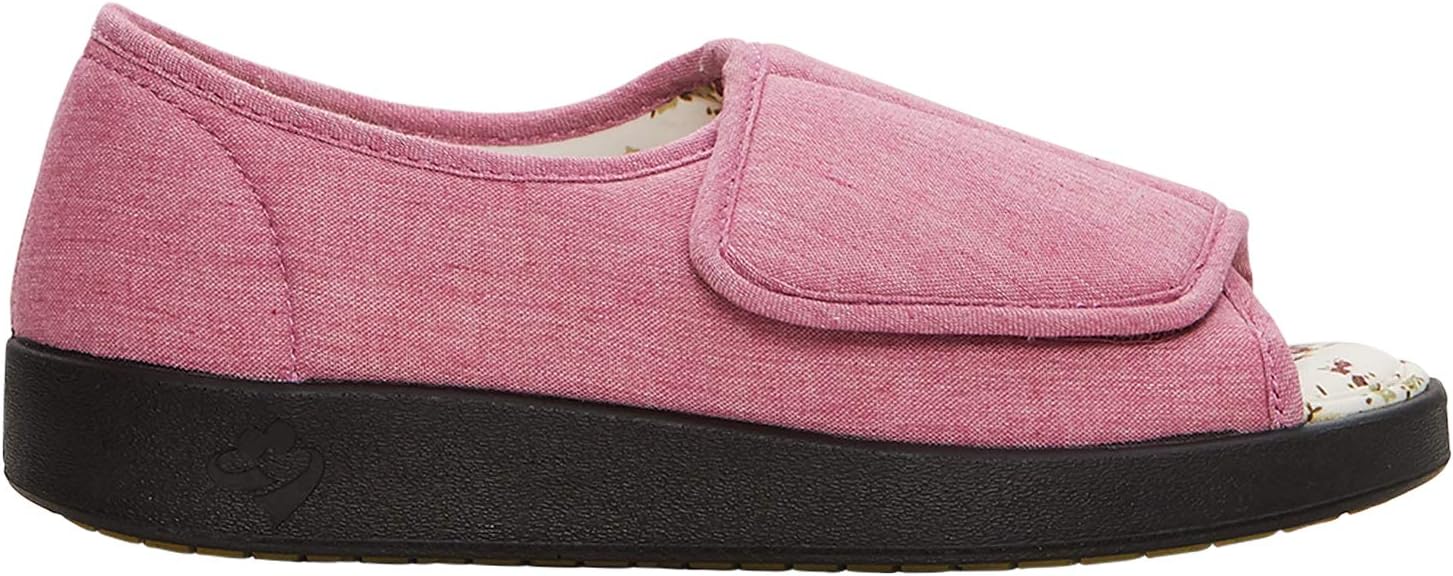 Silverts Women's Open Toe Shoes Extra Wide Adjustable Diabetic Sandals Comfort Footwear - Image 3