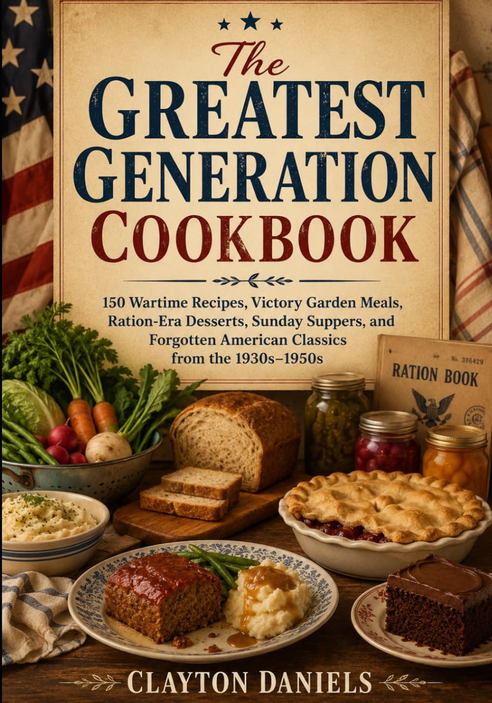 The Greatest Generation Cookbook: 150 Wartime Recipes, Victory Garden Meals, Ration-Era Desserts, Sunday Suppers, and Forgotten American Classics from the 1930s–1950s