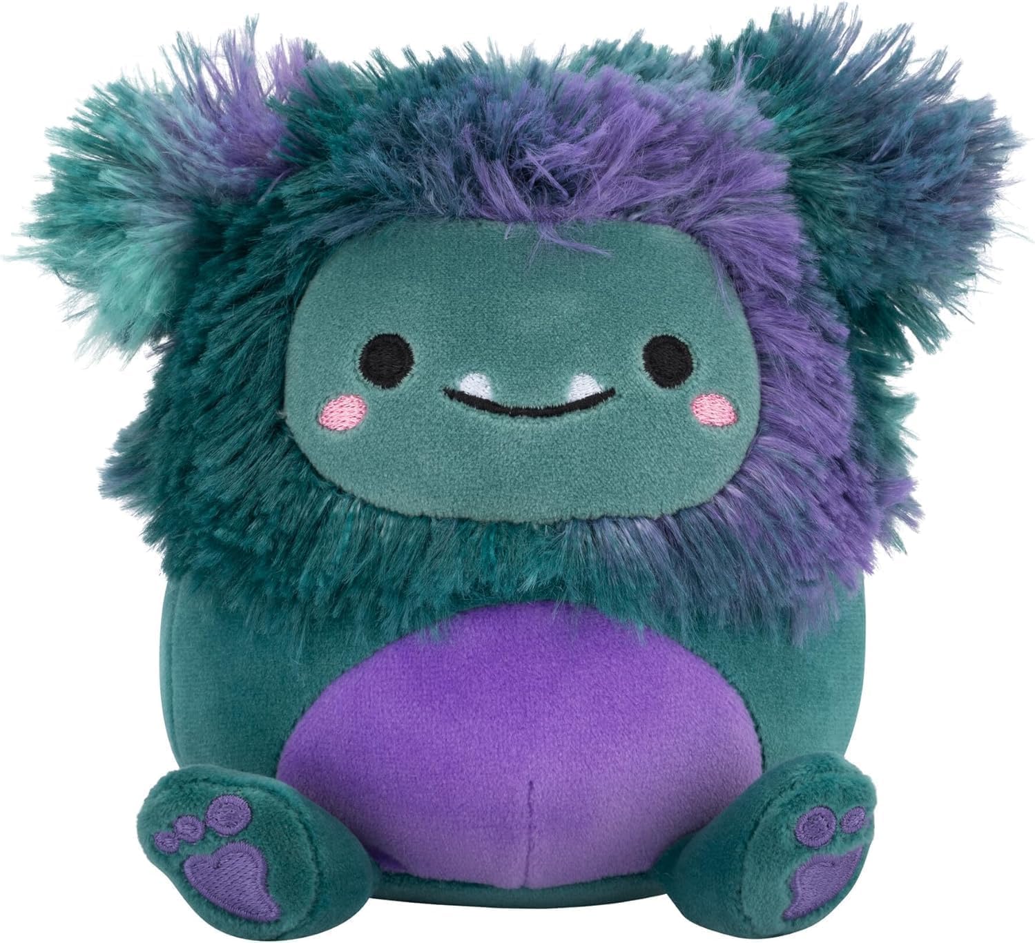Squishmallows Original 10-Inch JT Dark Teal Bigfoot - Official Jazwares Fall Plush - Collectible Soft & Squishy Cider Stuffed Animal Toy - Add to Your Squad - Gift for Kids, Girls & Boys